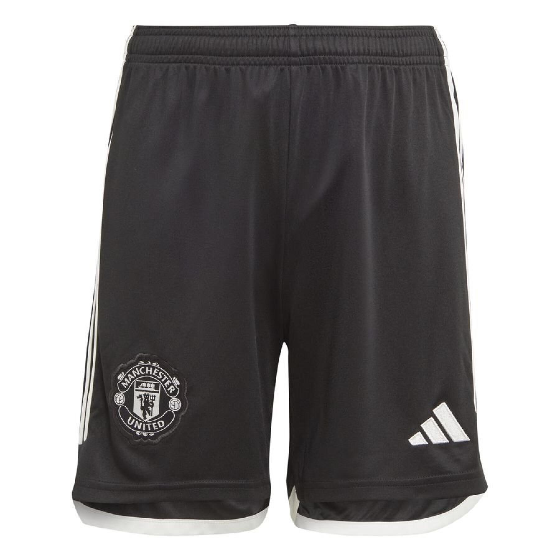 Shorts für Kinder – Manchester United 2023/24 Auswärts
