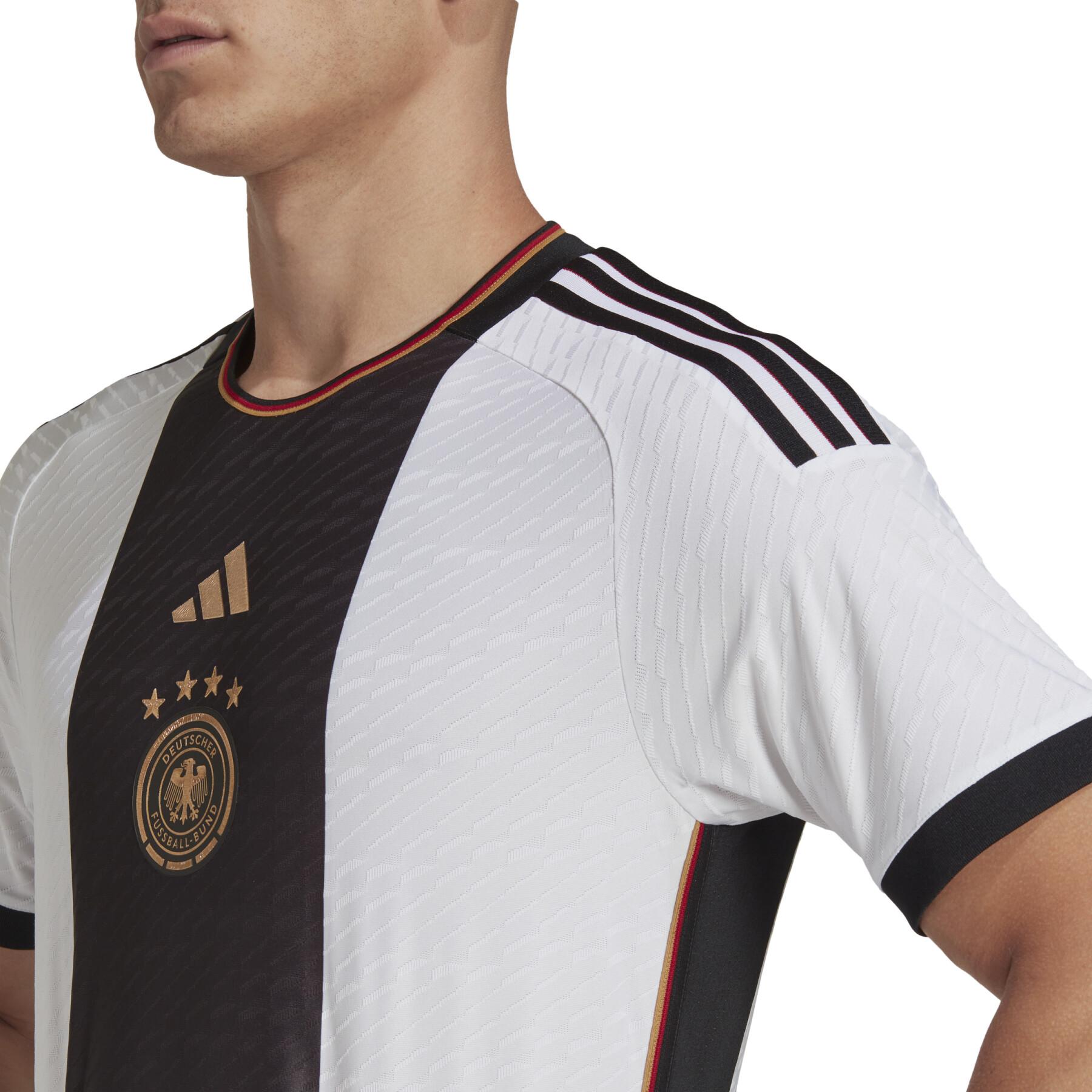 Authentisches Heimtrikot der Fußball-Weltmeisterschaft 2022 Allemagne
