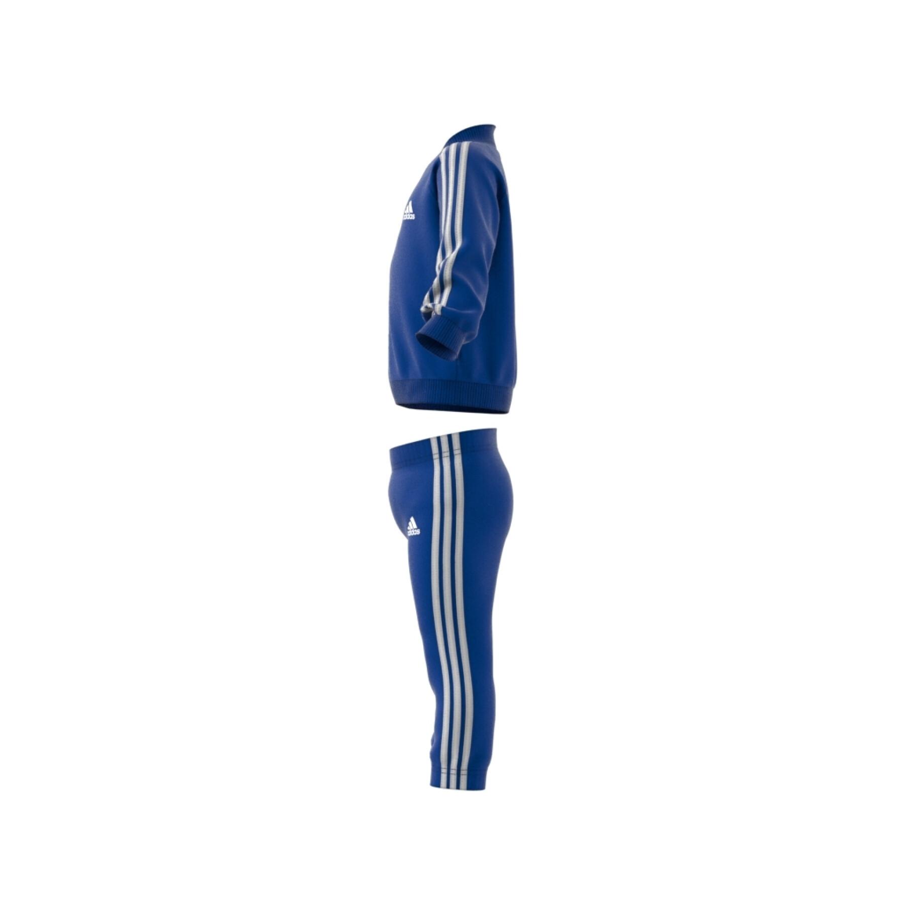 3-Streifen-Trainingsanzug aus Trikot Kinder adidas