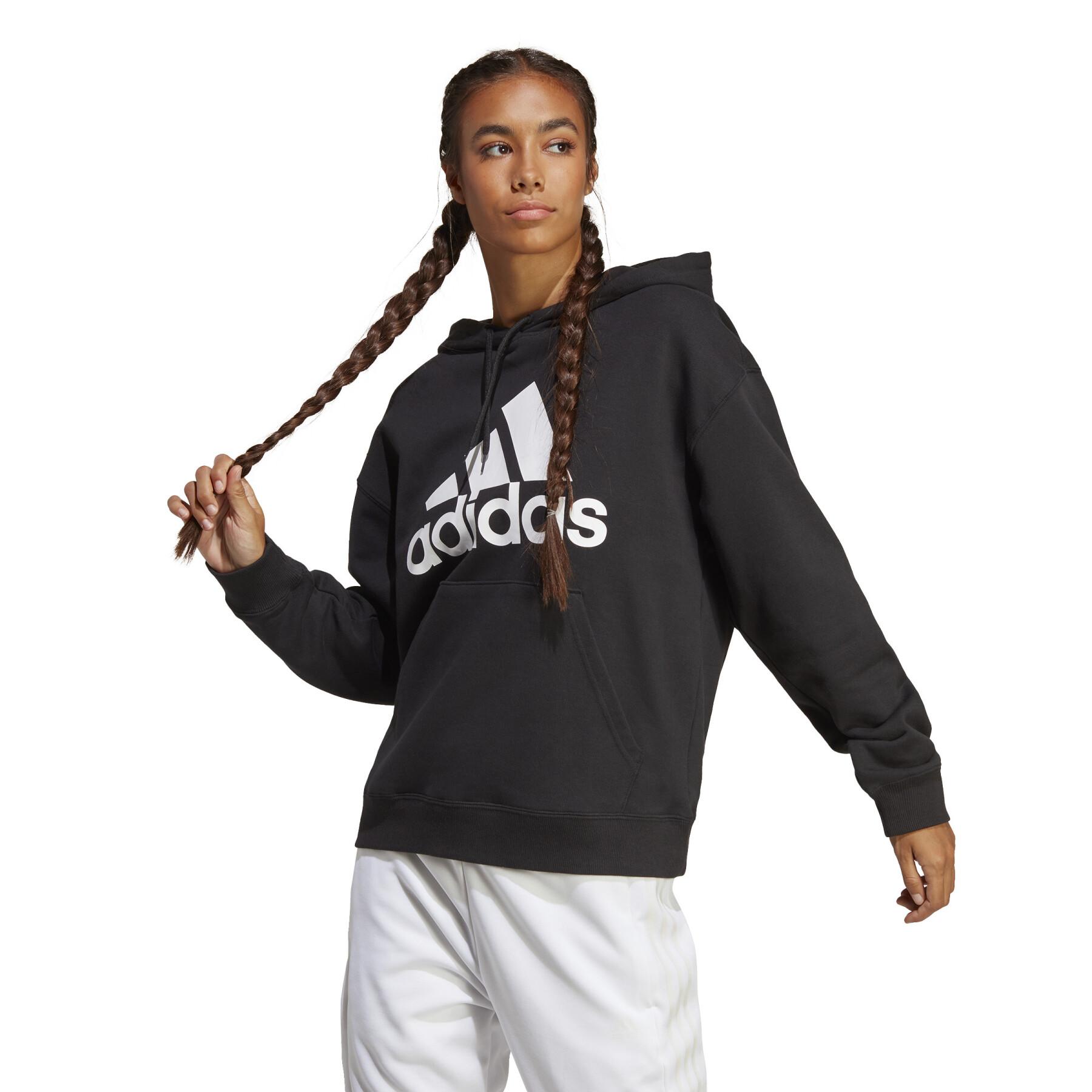 Sweatshirt Oversize-Kapuzenpullover Frau adidas Essentials Big Logo