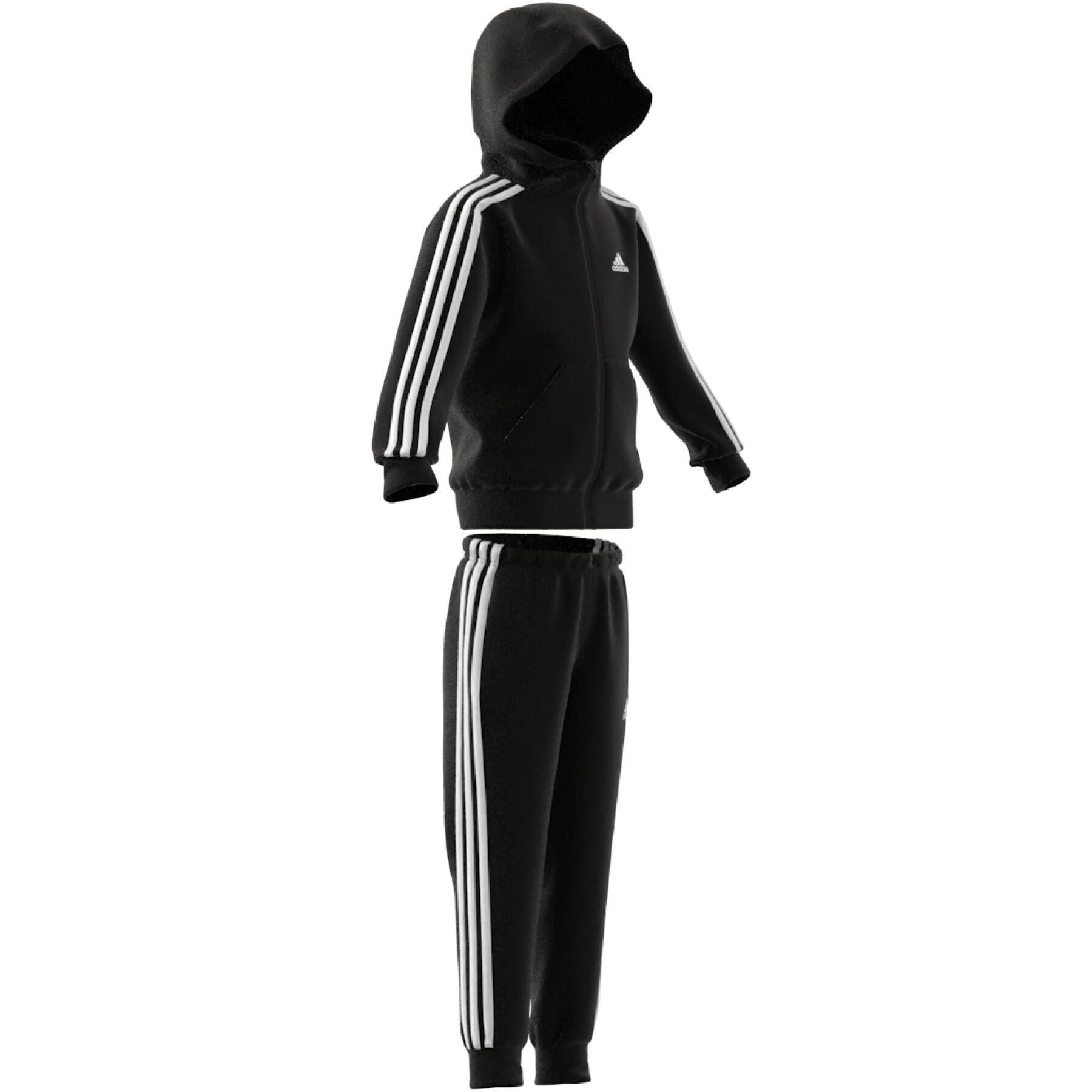 Trainingsanzug für Kinder adidas 3-Stripes Essentials Shiny