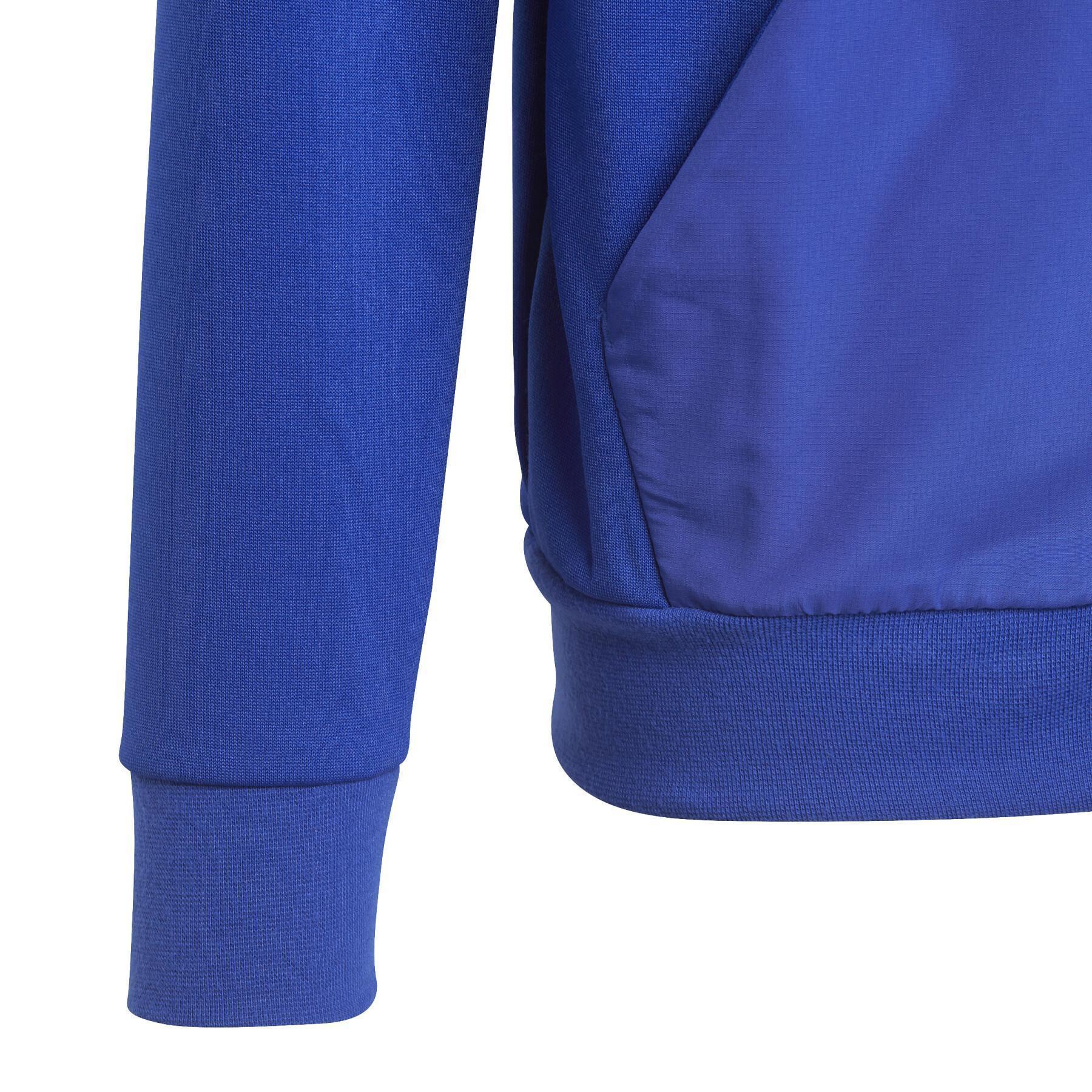 Kinder Kapuzen-Sweatshirt mit Reißverschluss adidas Football-Inspired Predator