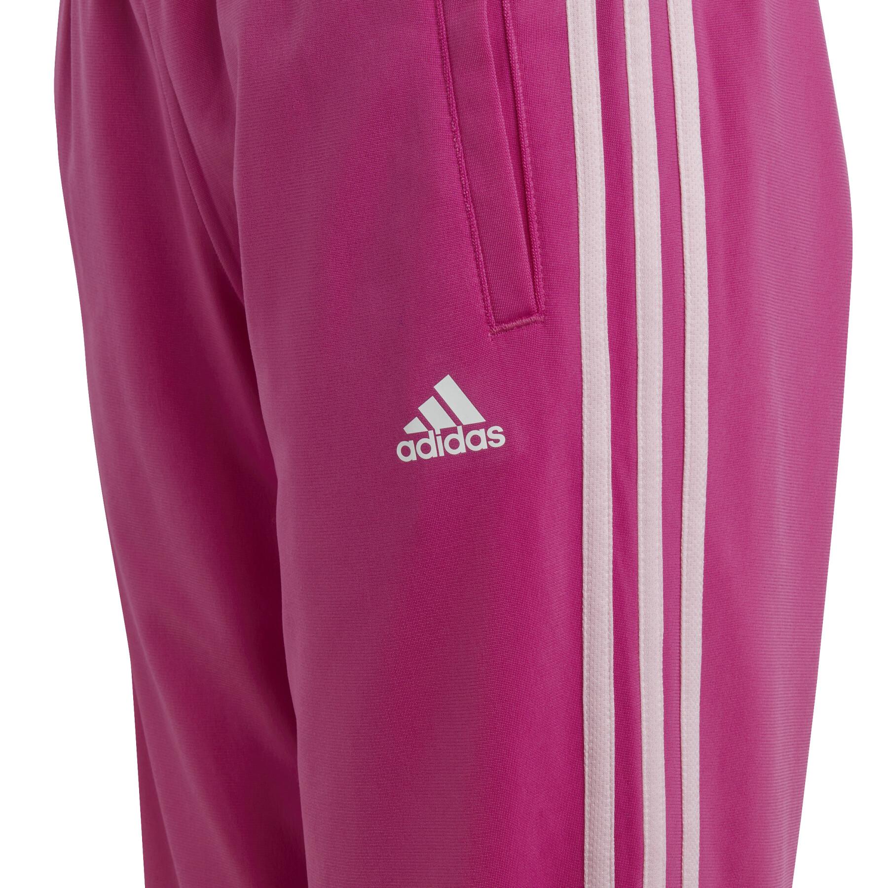 Mädchen-Trainingsanzug adidas 3-Stripes Essentials