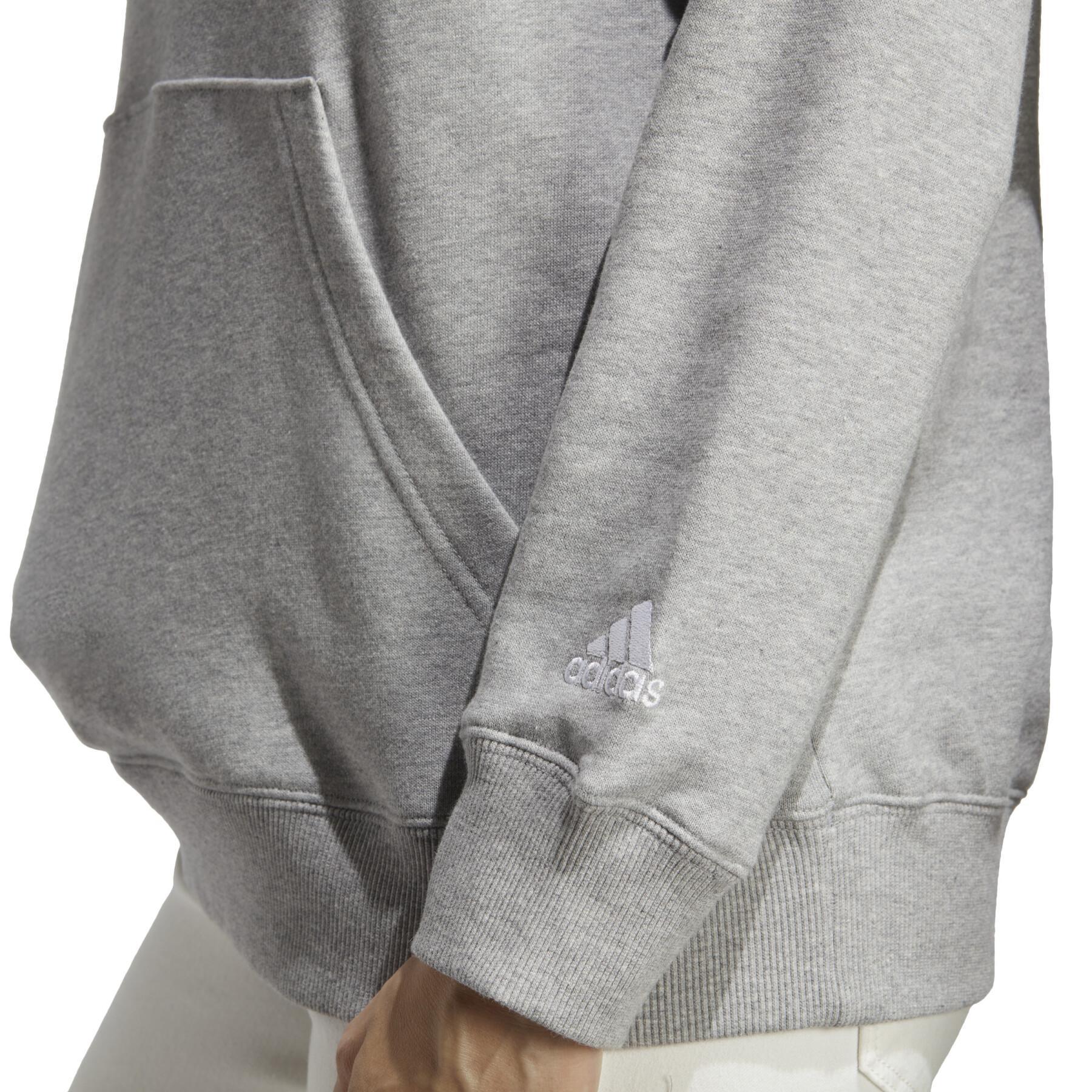 Sweatshirt linear mit Kapuze Frau adidas Essentials
