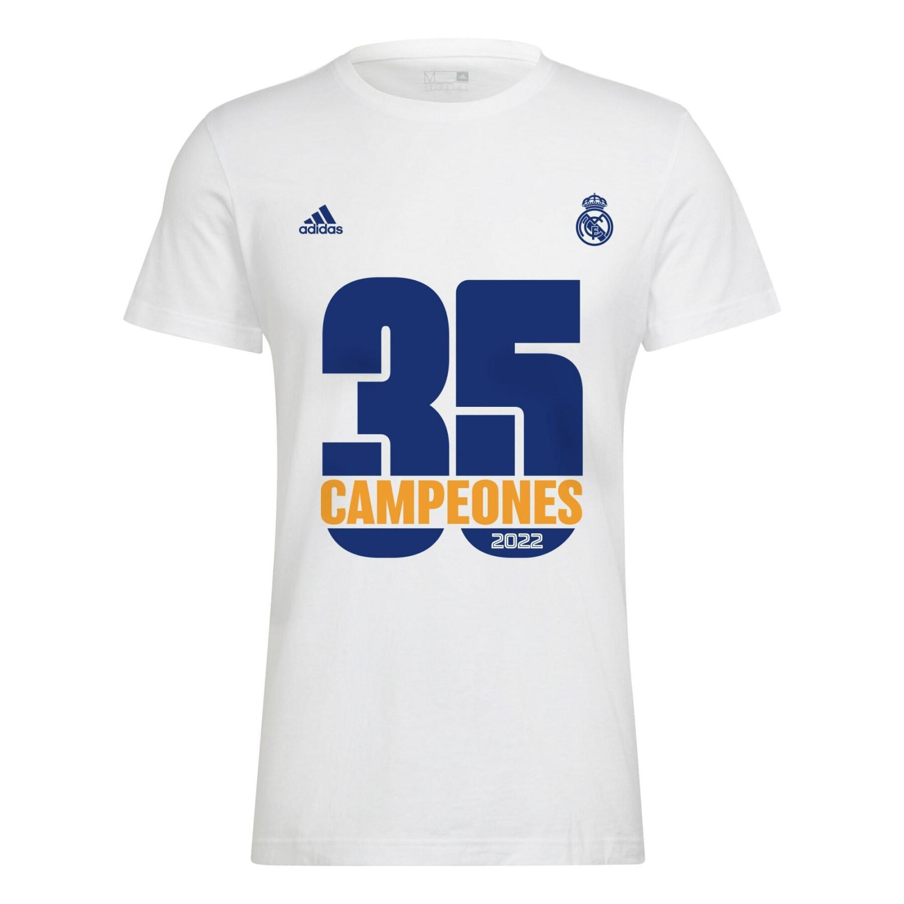 T-Shirt Sieger Real Madrid 2022/23