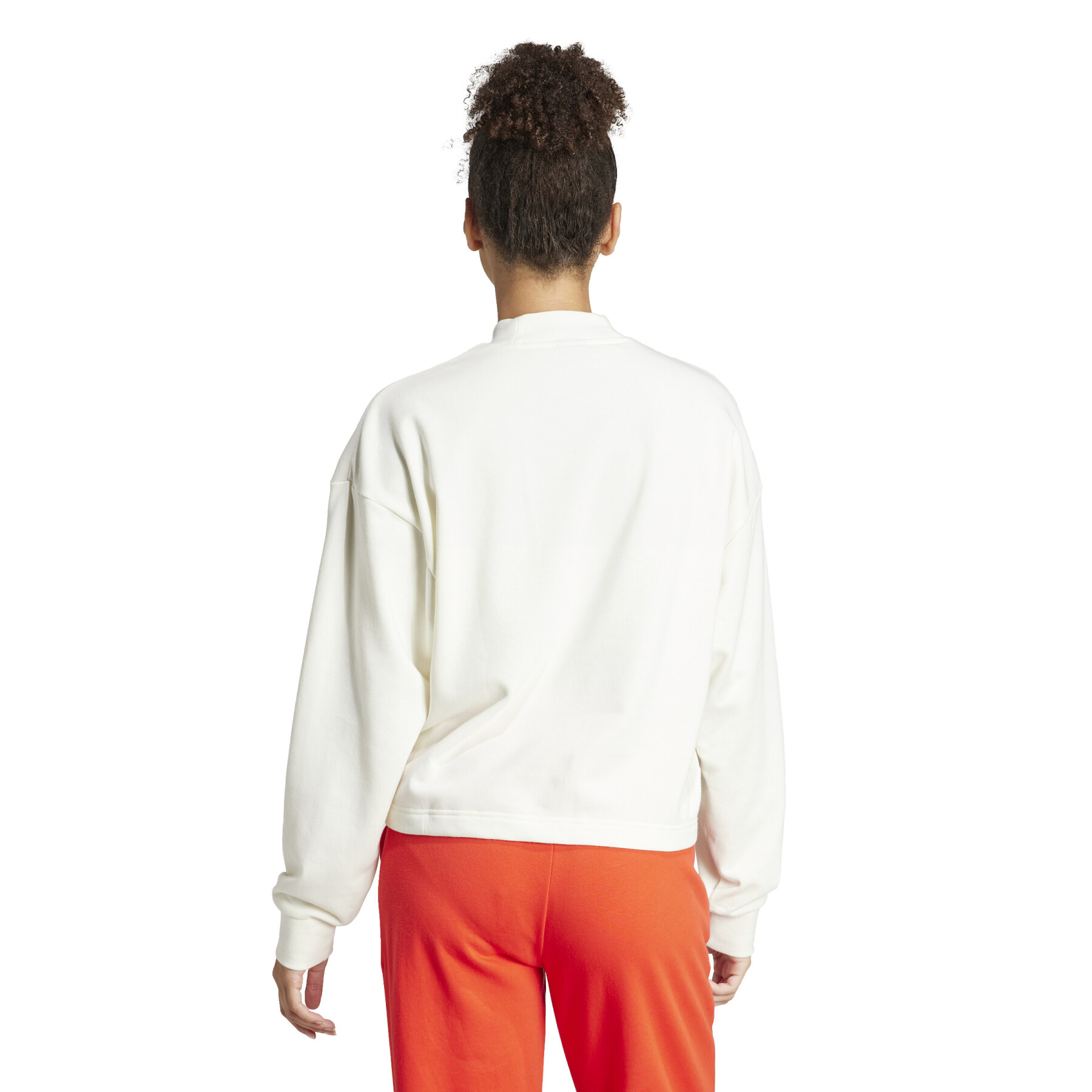 Sweatshirt, weit geschnitten, mit French-Terry-Print, Damen adidas