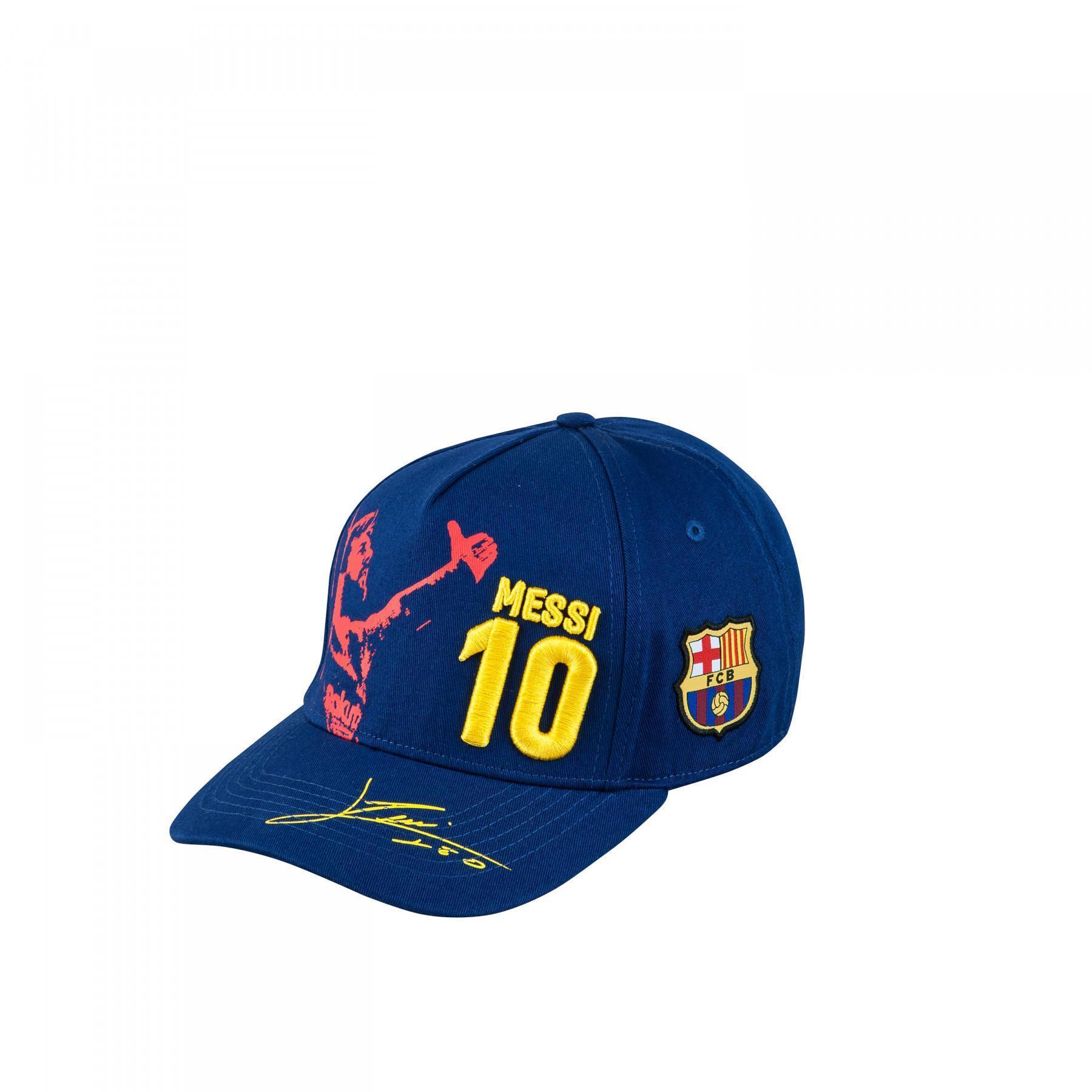 Messi Barcelona Signatur Kappe 