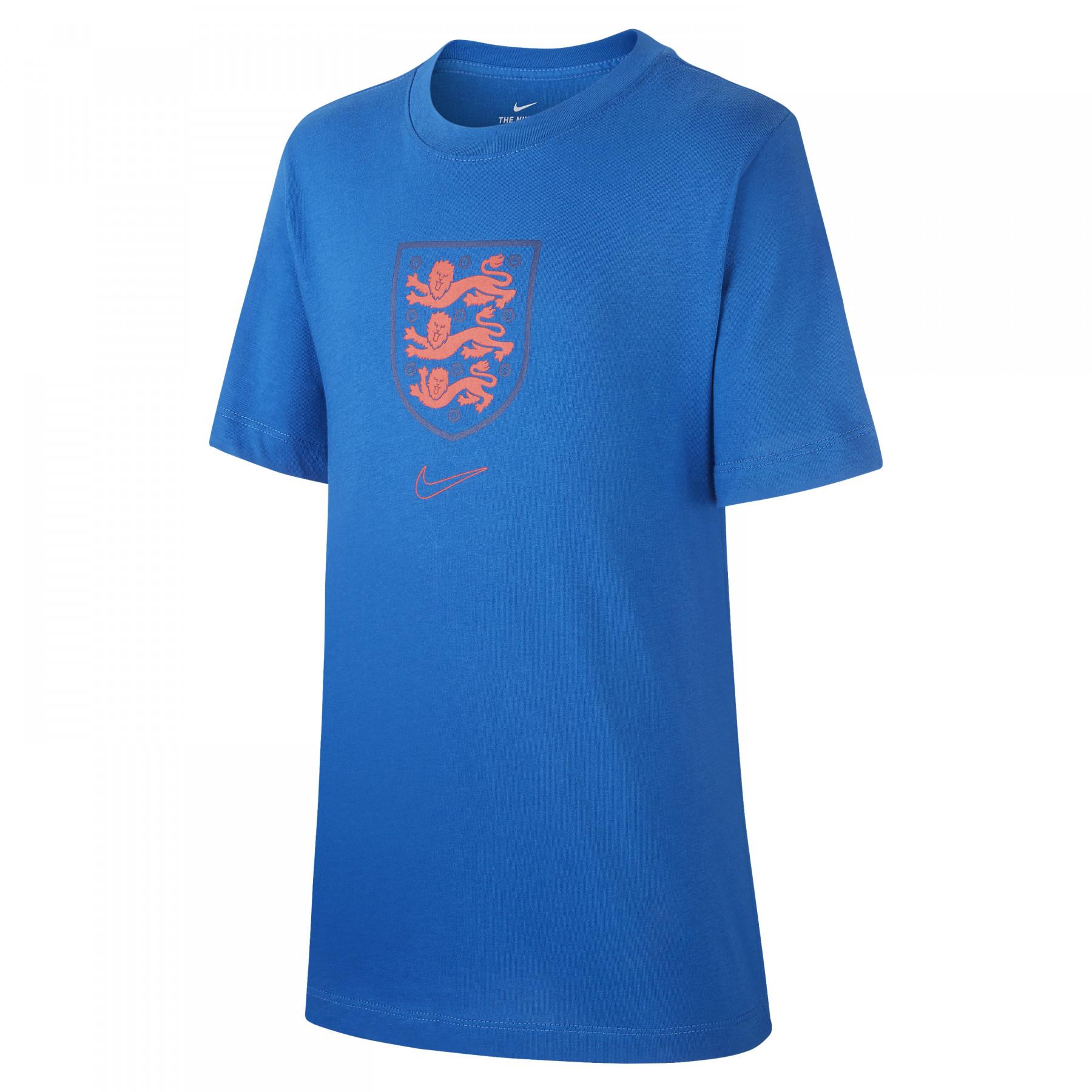Kinder-T-Shirt Angleterre Crest