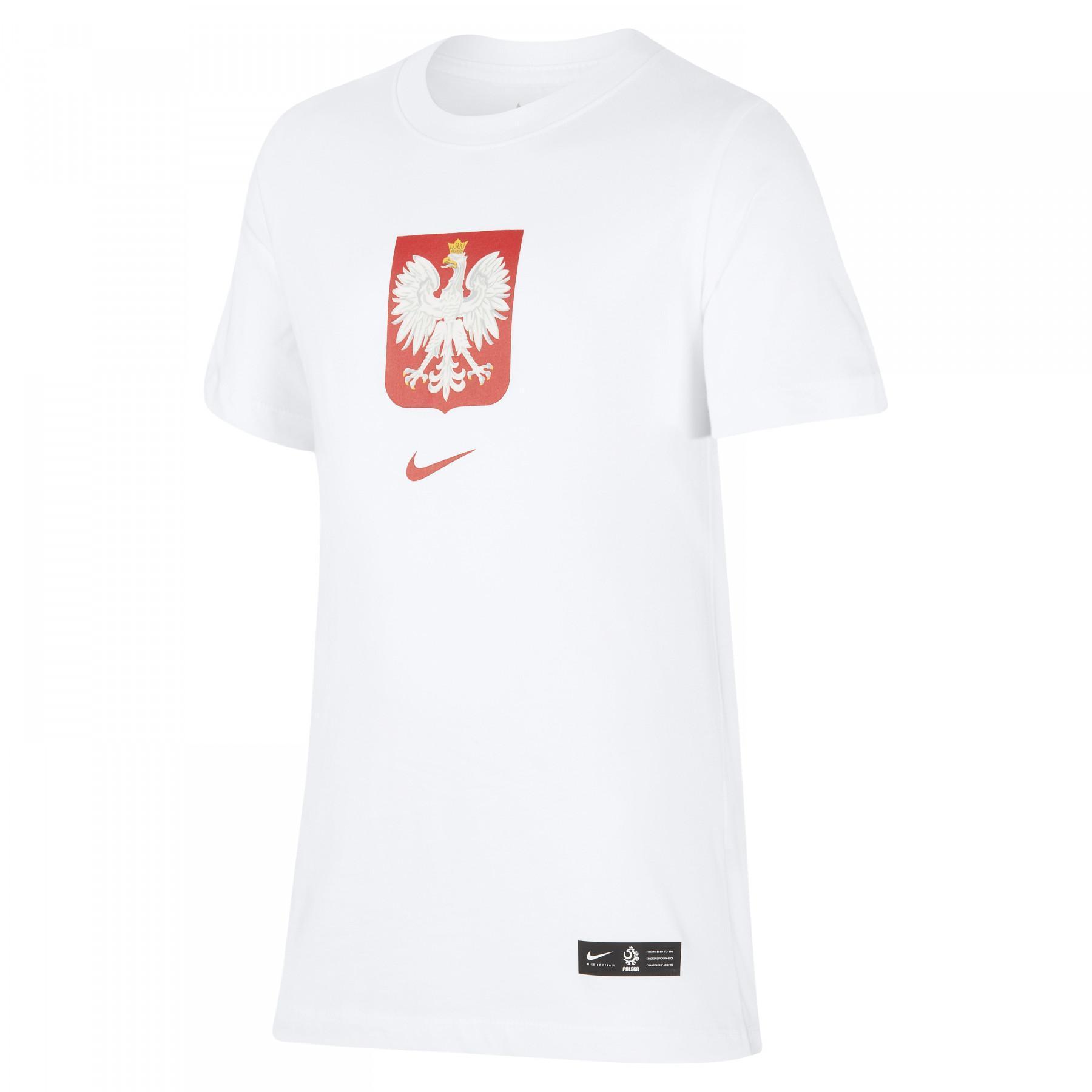 Kinder-T-Shirt Pologne Evergreen Crest