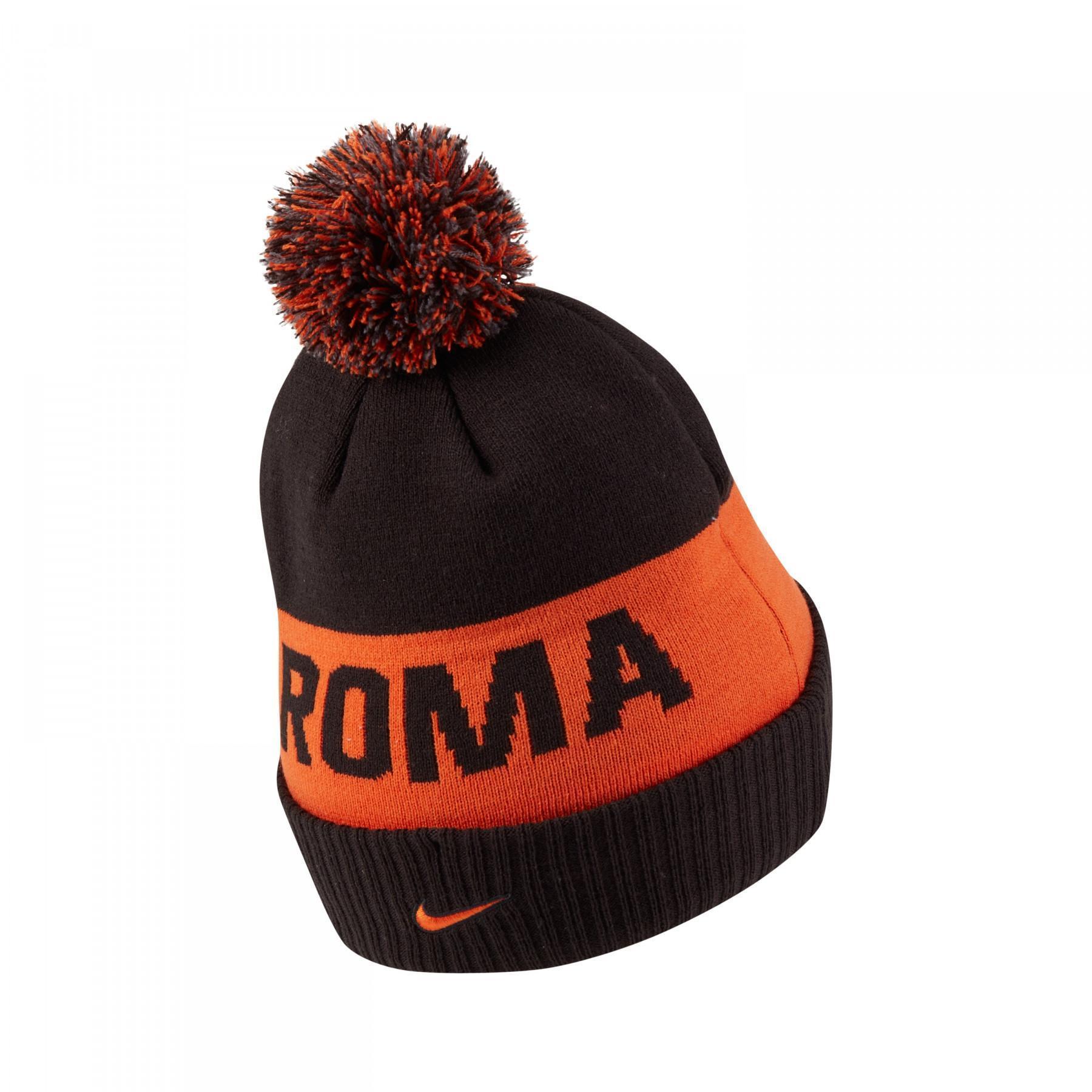 Mütze mit Bommel AS Roma 2020/21