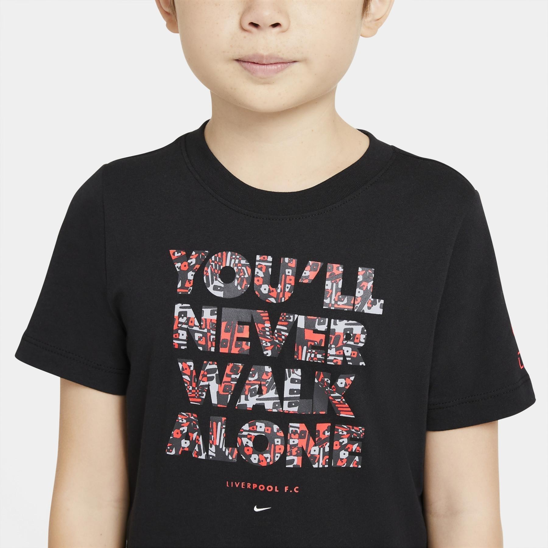 Kinder-T-Shirt liverpool 2020/21