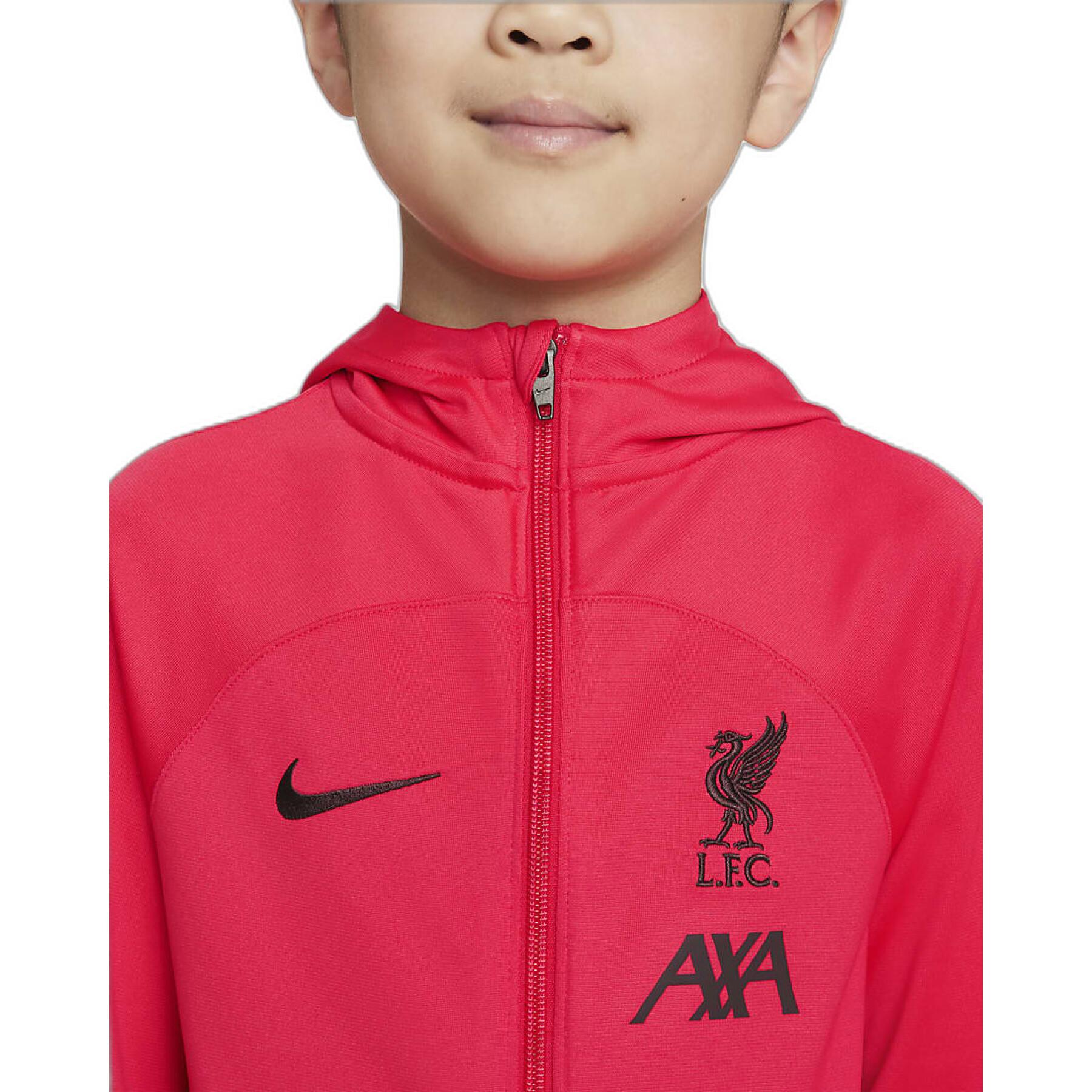Trainingsanzug für Kinder Liverpool FC Strike 2022/23