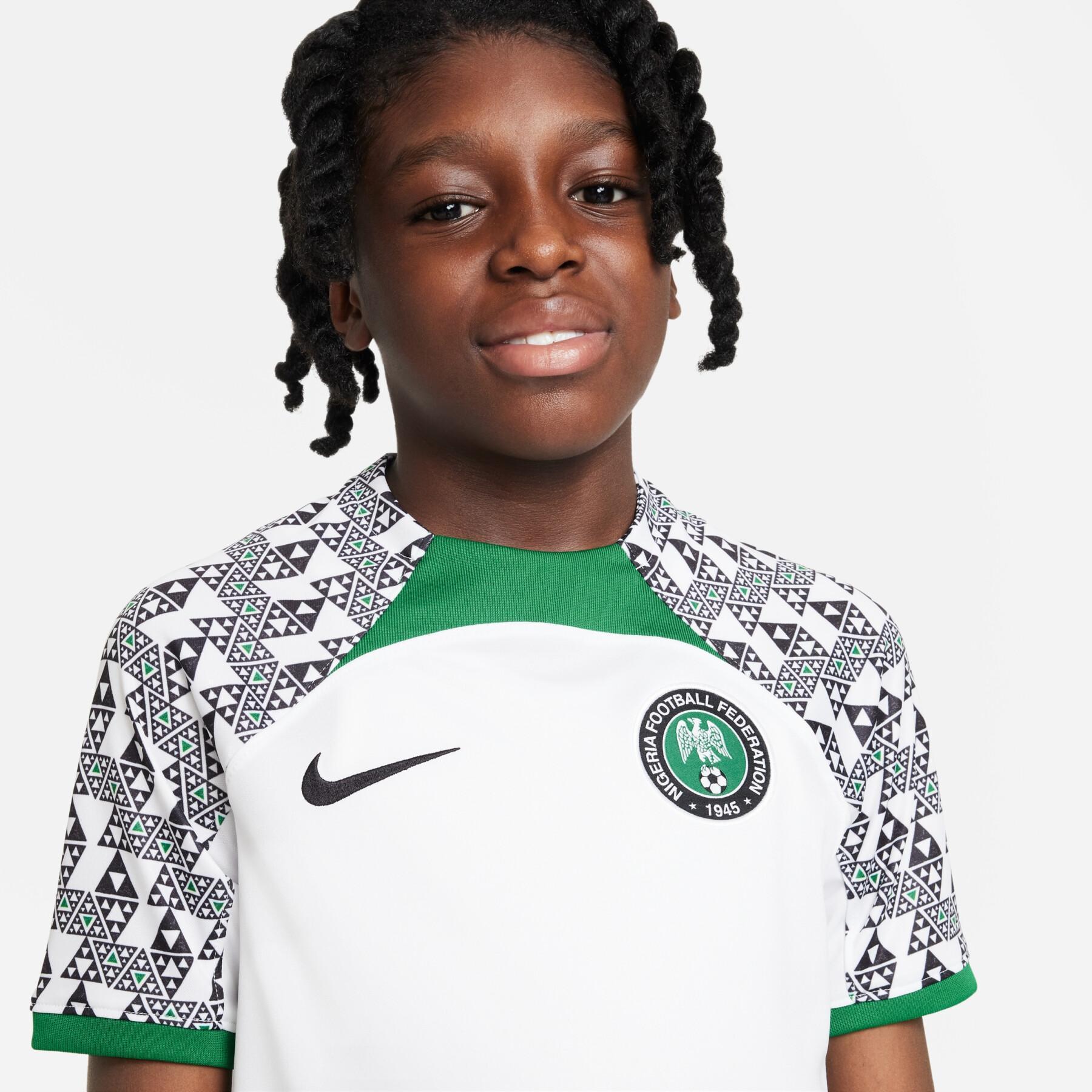 Auswärtstrikot Kinder Nigeria Dri-FIT 2022/23