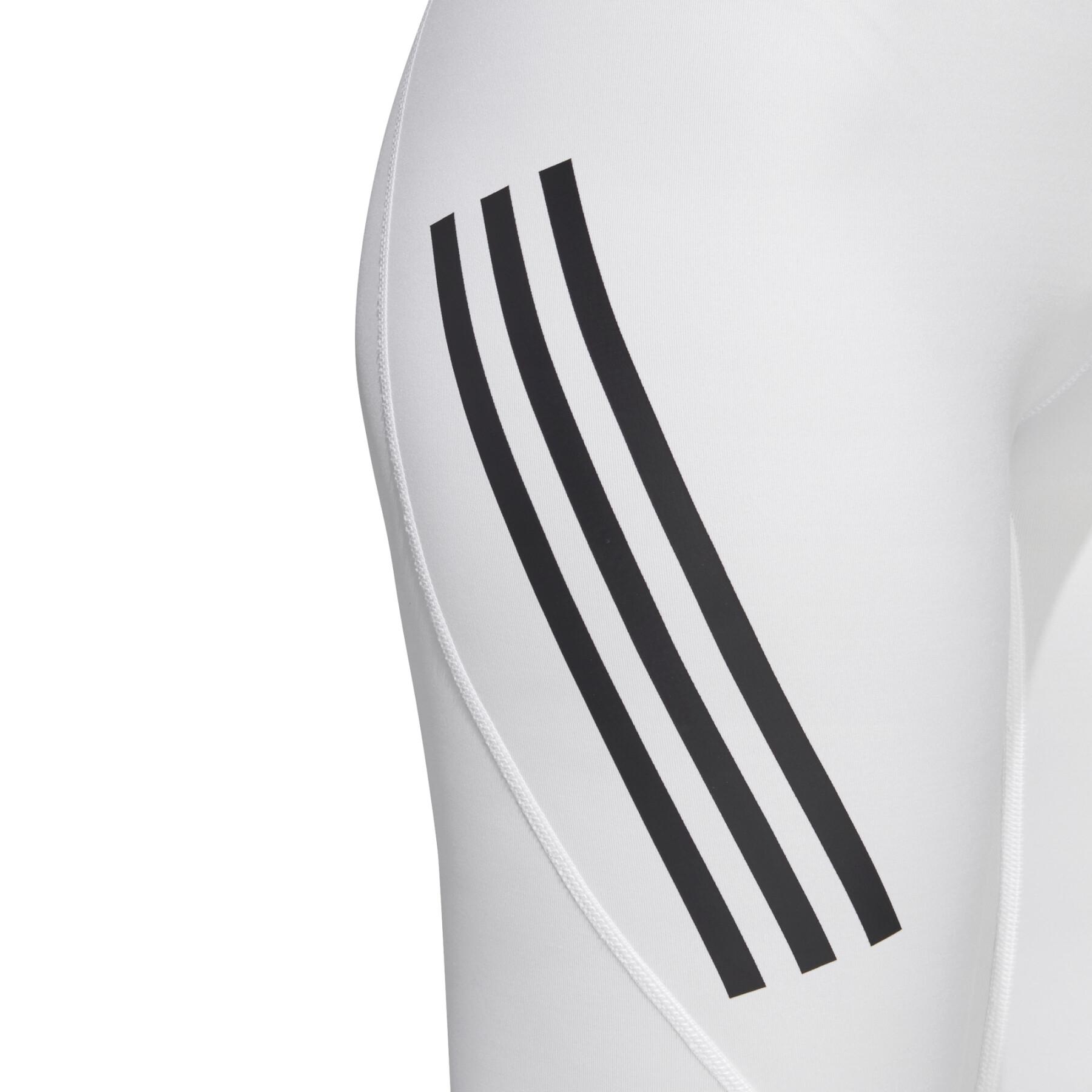 Leggings Damen adidas Alphaskin Sport 3-Stripes