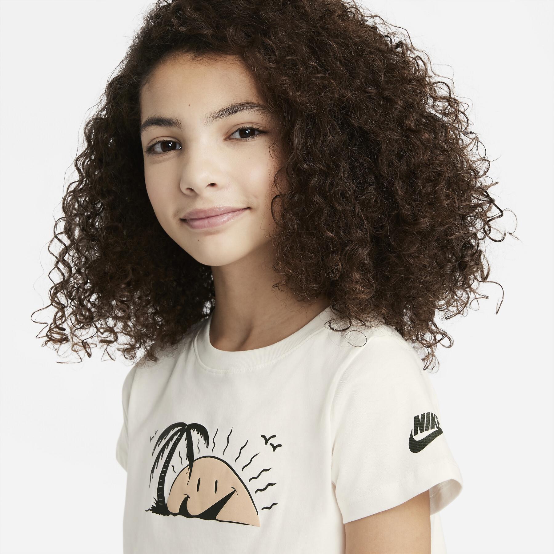 Mädchen-T-Shirt Nike Sun Swoosh