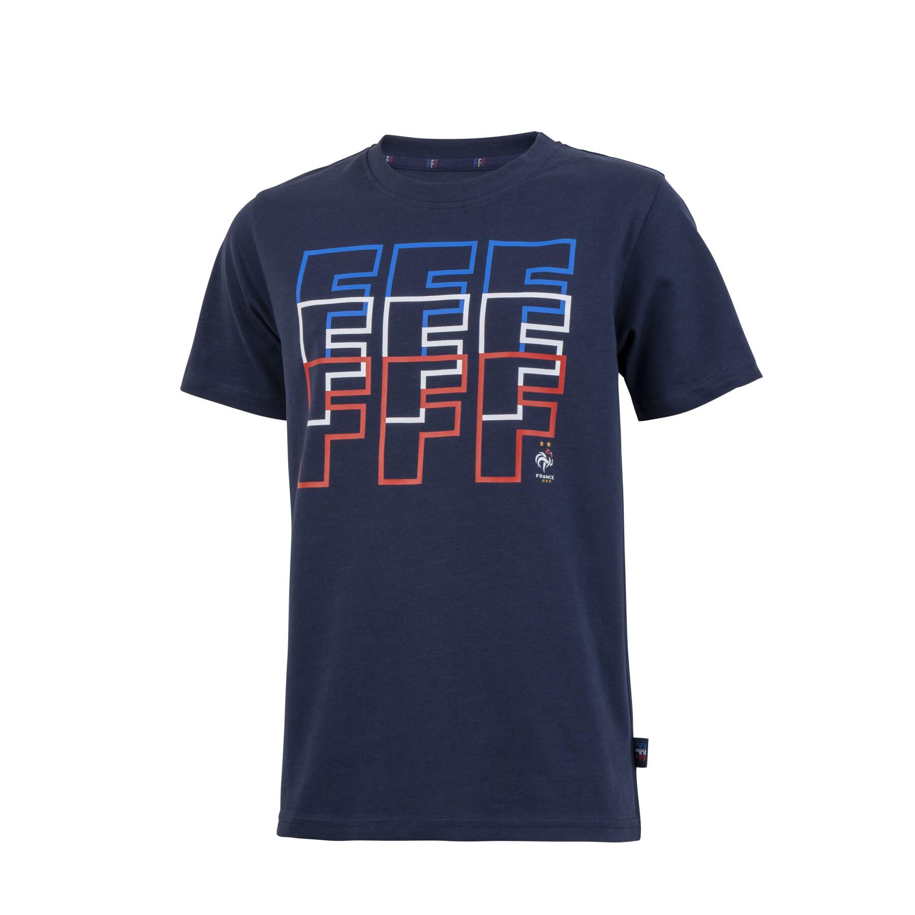 Kinder-T-Shirt Frankreich Fff