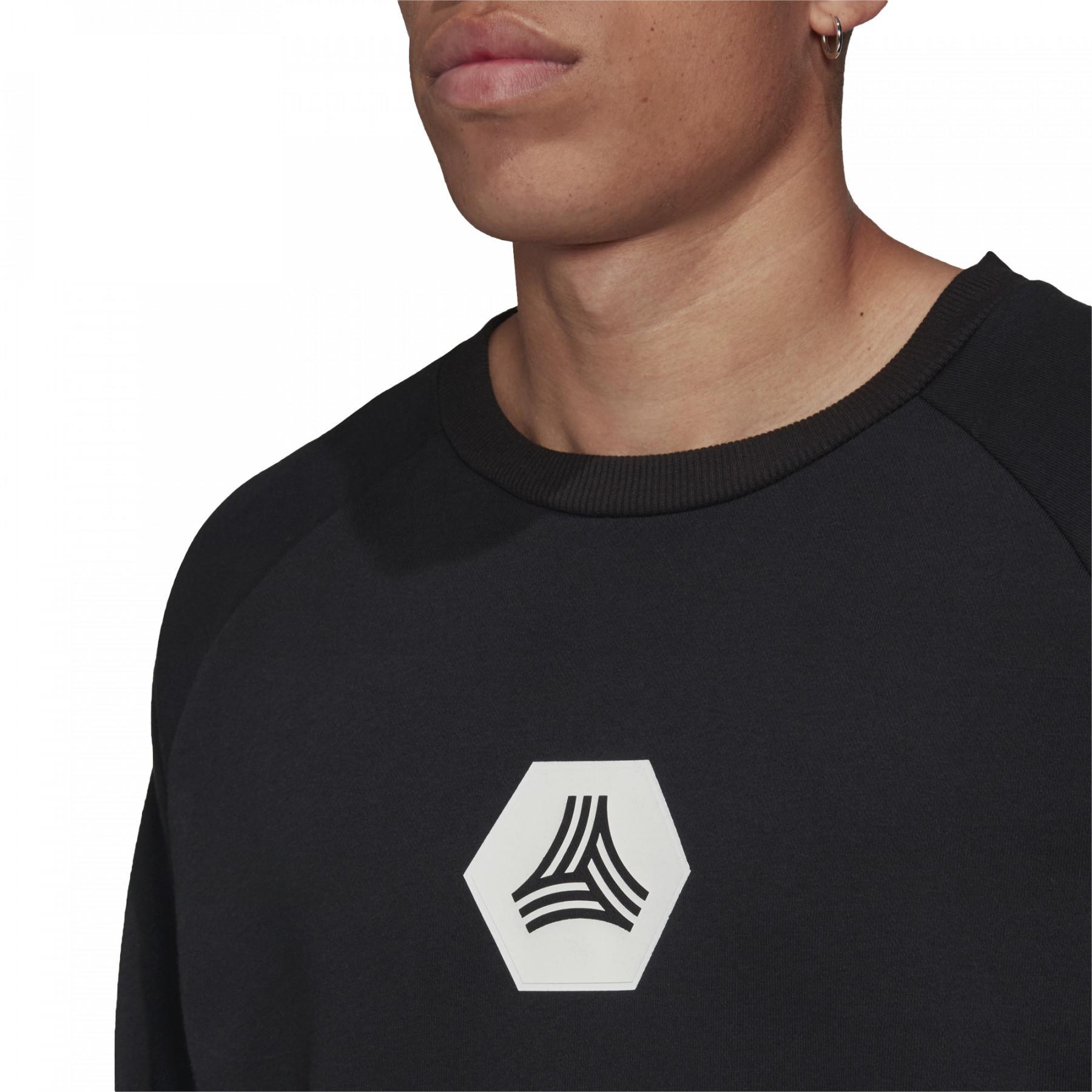 Sweatshirt mit Rundhalsausschnitt adidas TAN Logo
