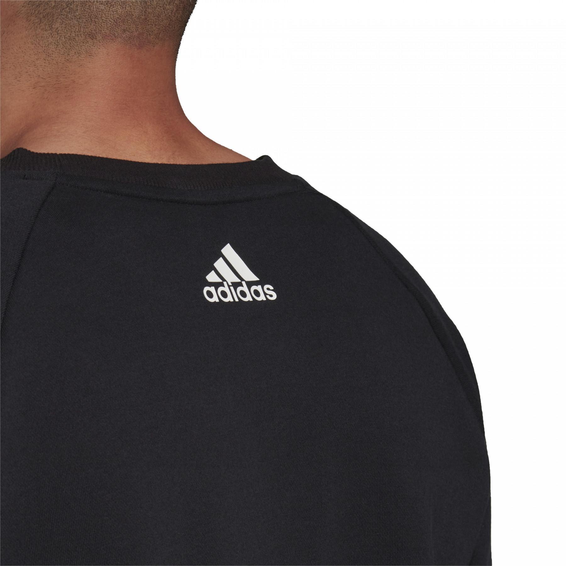 Sweatshirt mit Rundhalsausschnitt adidas TAN Logo