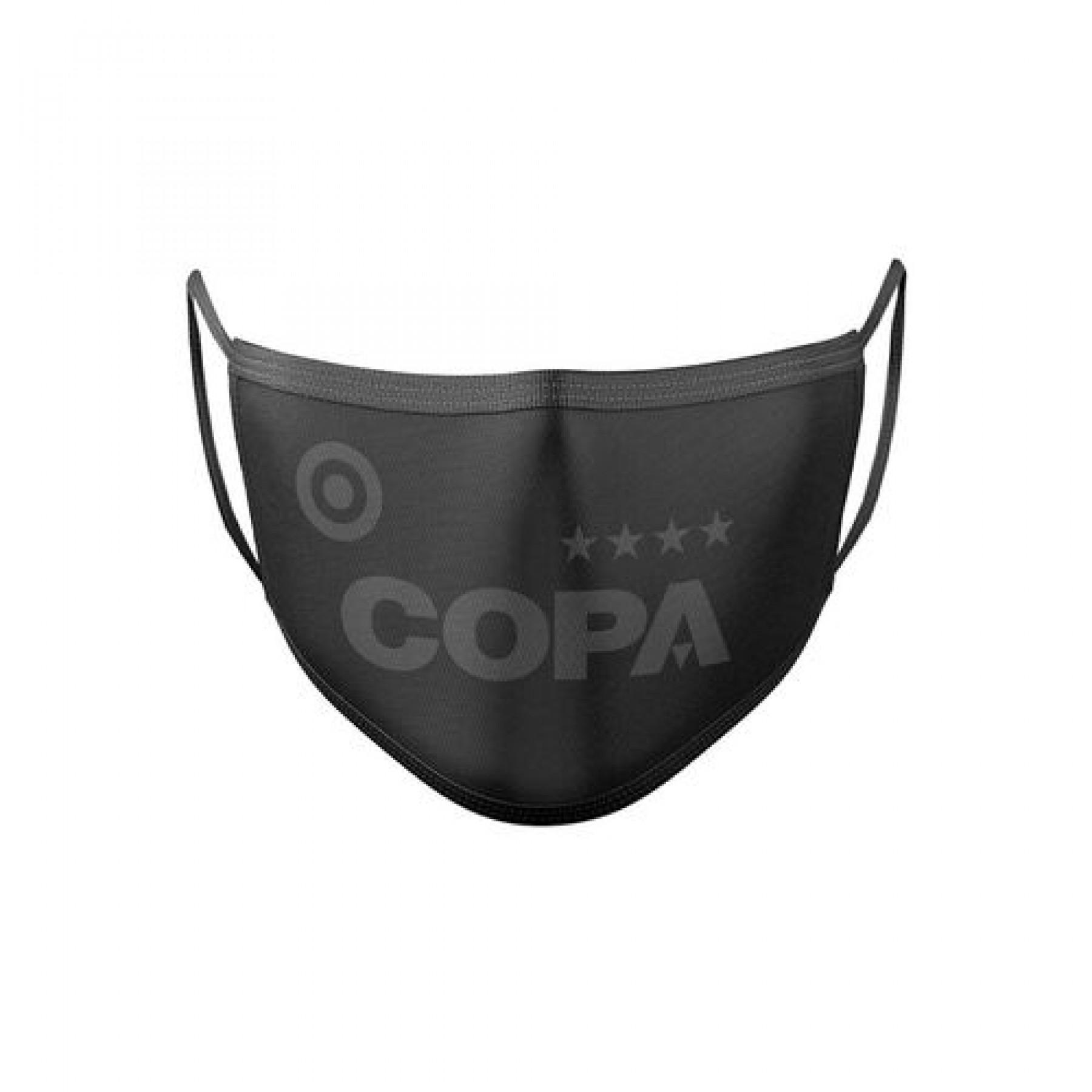 Maske Copa Football Copa All Black Certified Face