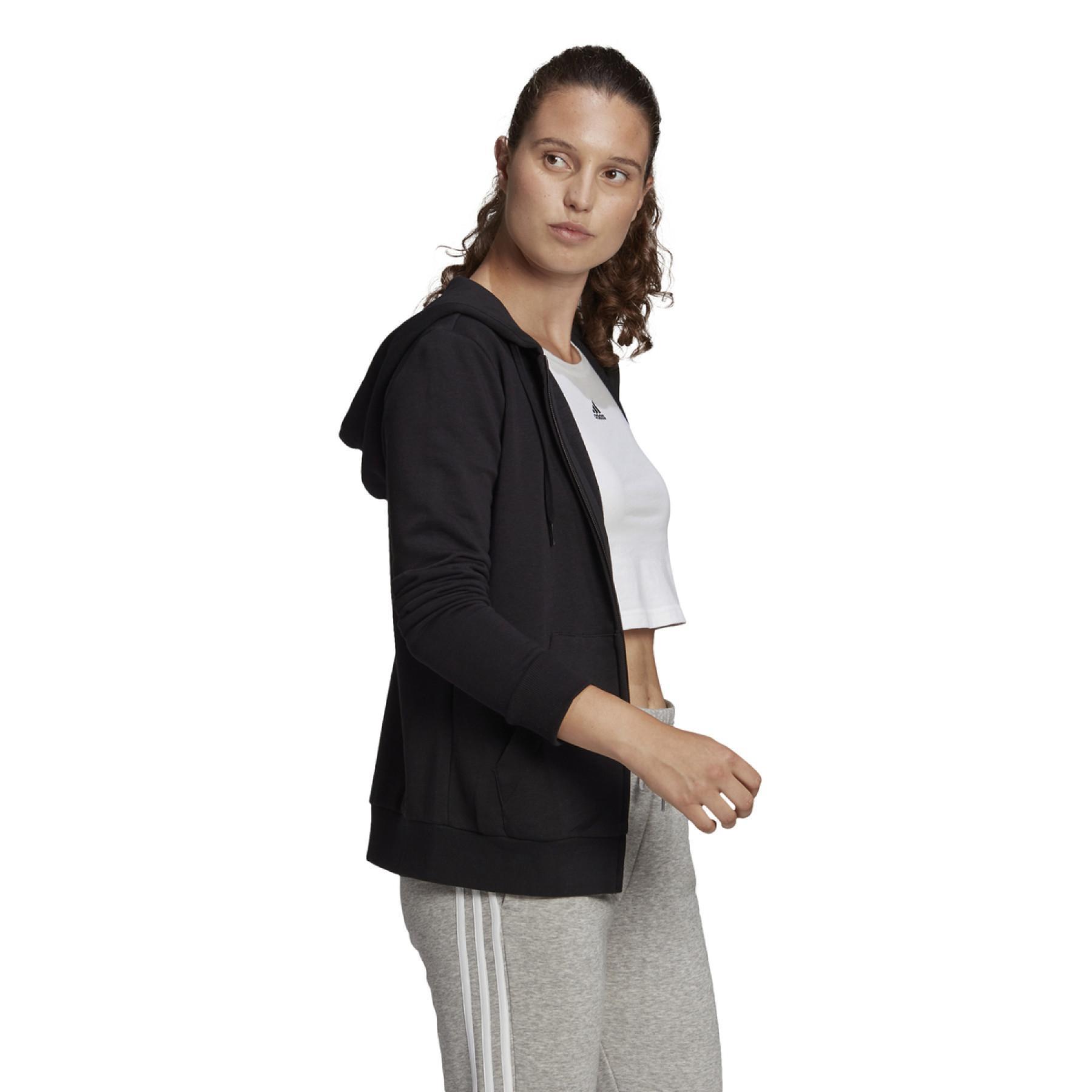 Damen-Kapuzenpulli mit Reißverschluss adidas Essentials