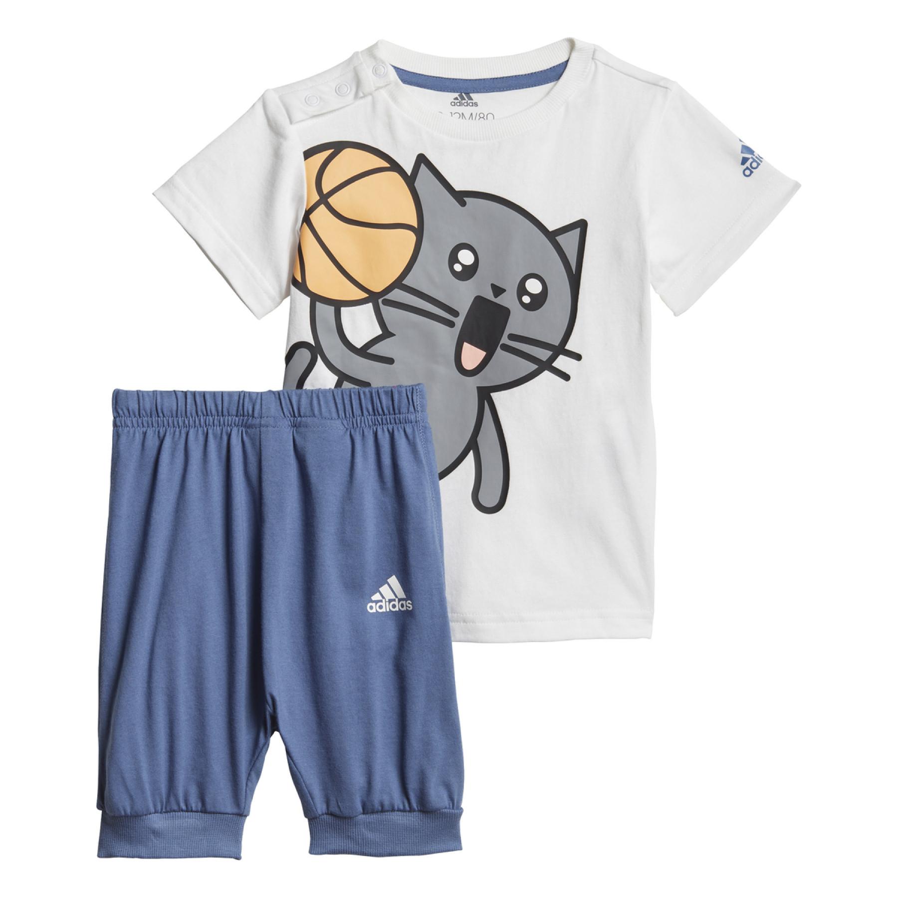 Kinder-Trainingsanzug adidas Cat Summer