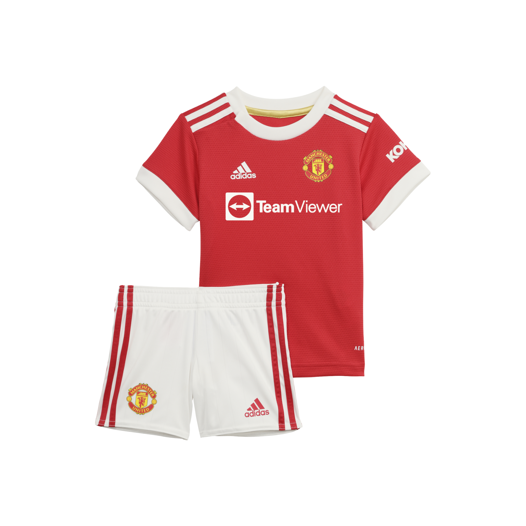 Minikit für Kinder zu Hause Manchester United 2021/22