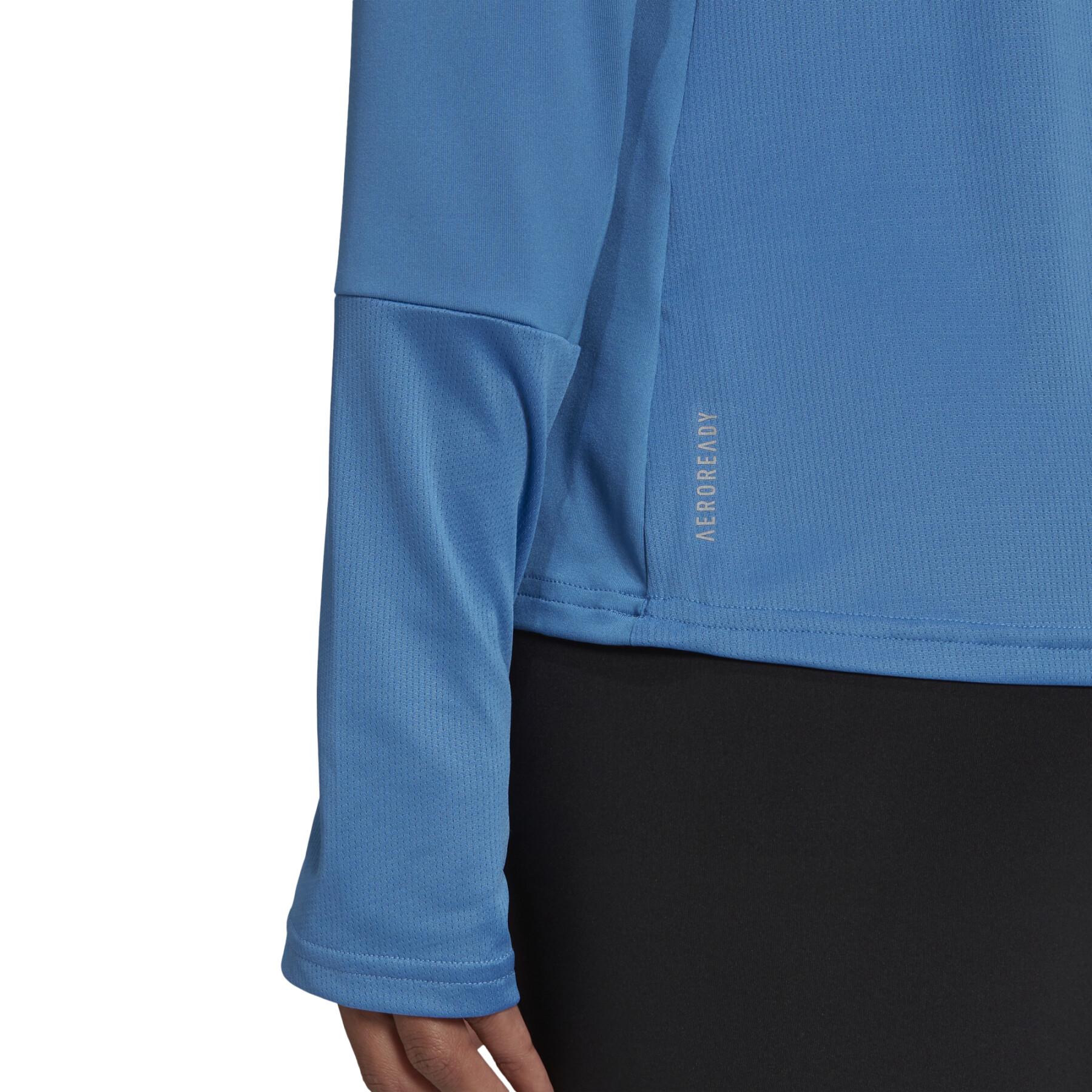 Damen-Sweatshirt mit Reißverschluss adidas Own the Run