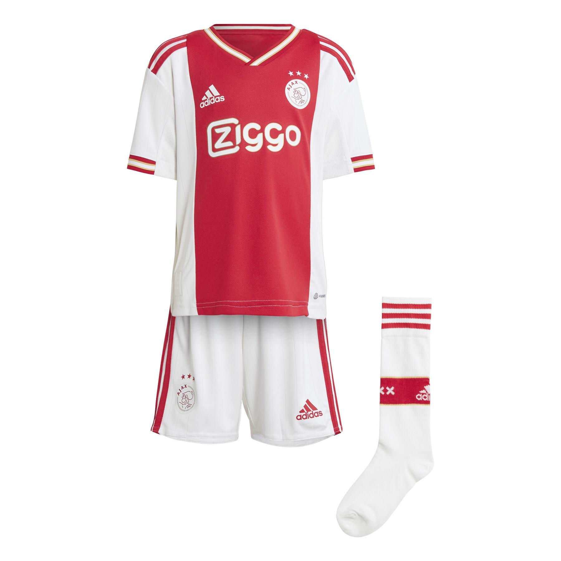 Set Mini Home Kit Kind Ajax Amsterdam 2022/23