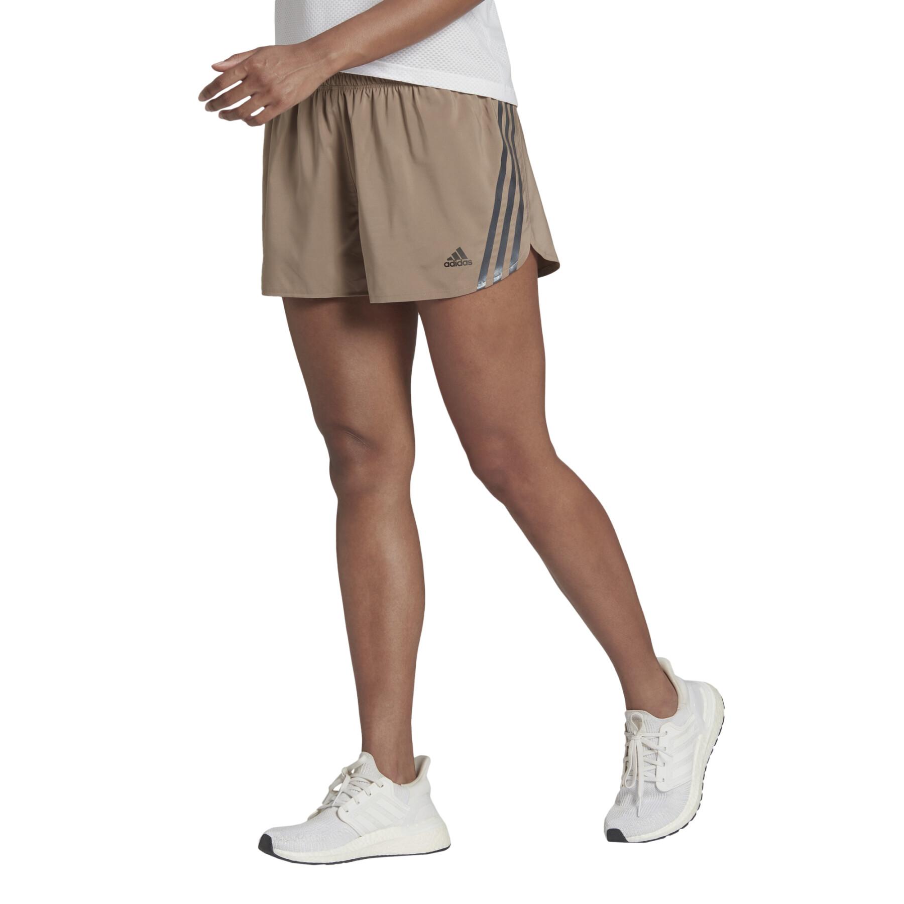 Shorts für Frauen adidas Run Icons 3-Stripes Running