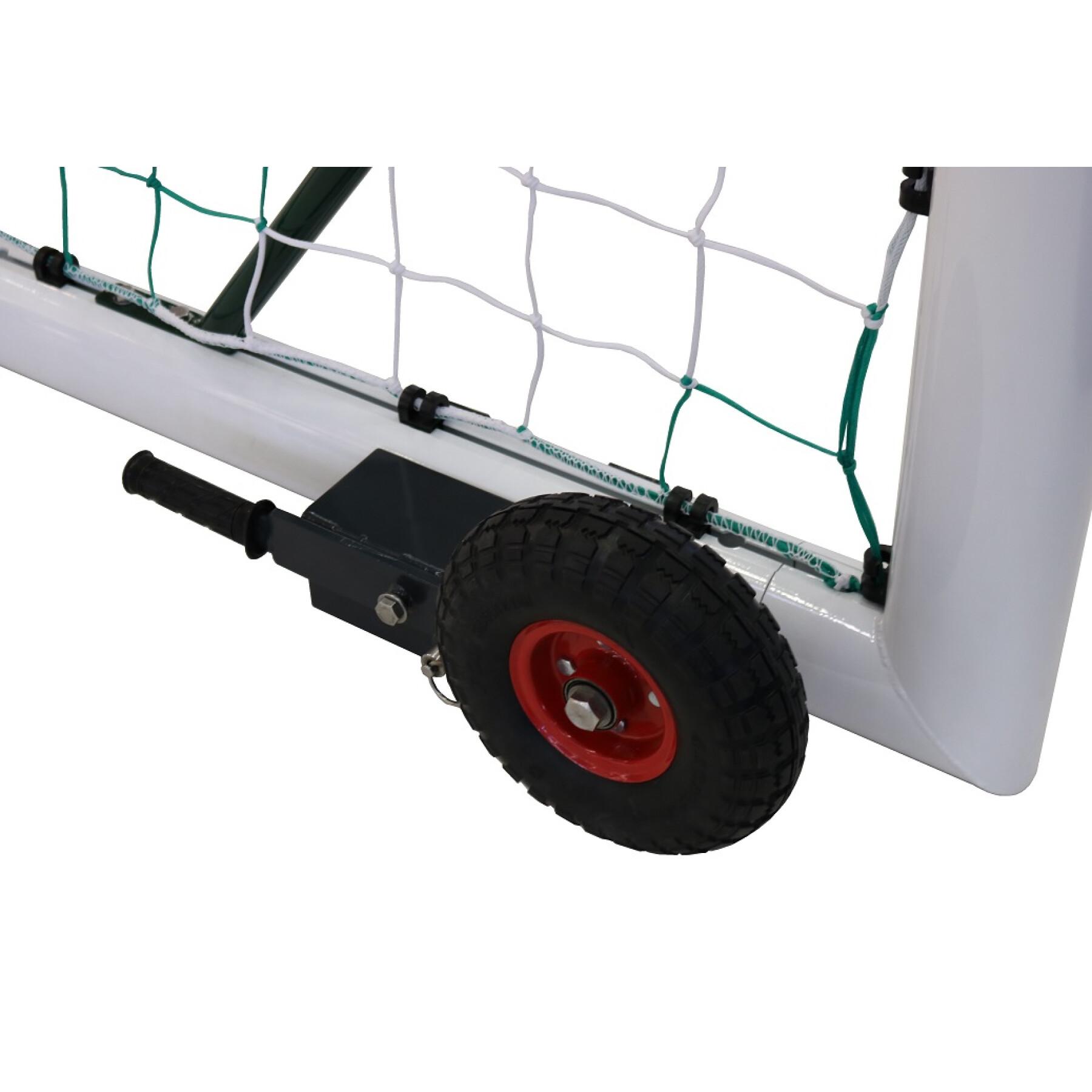 Radsatz für transportable Fußballtore 1200mm x 1000 mm