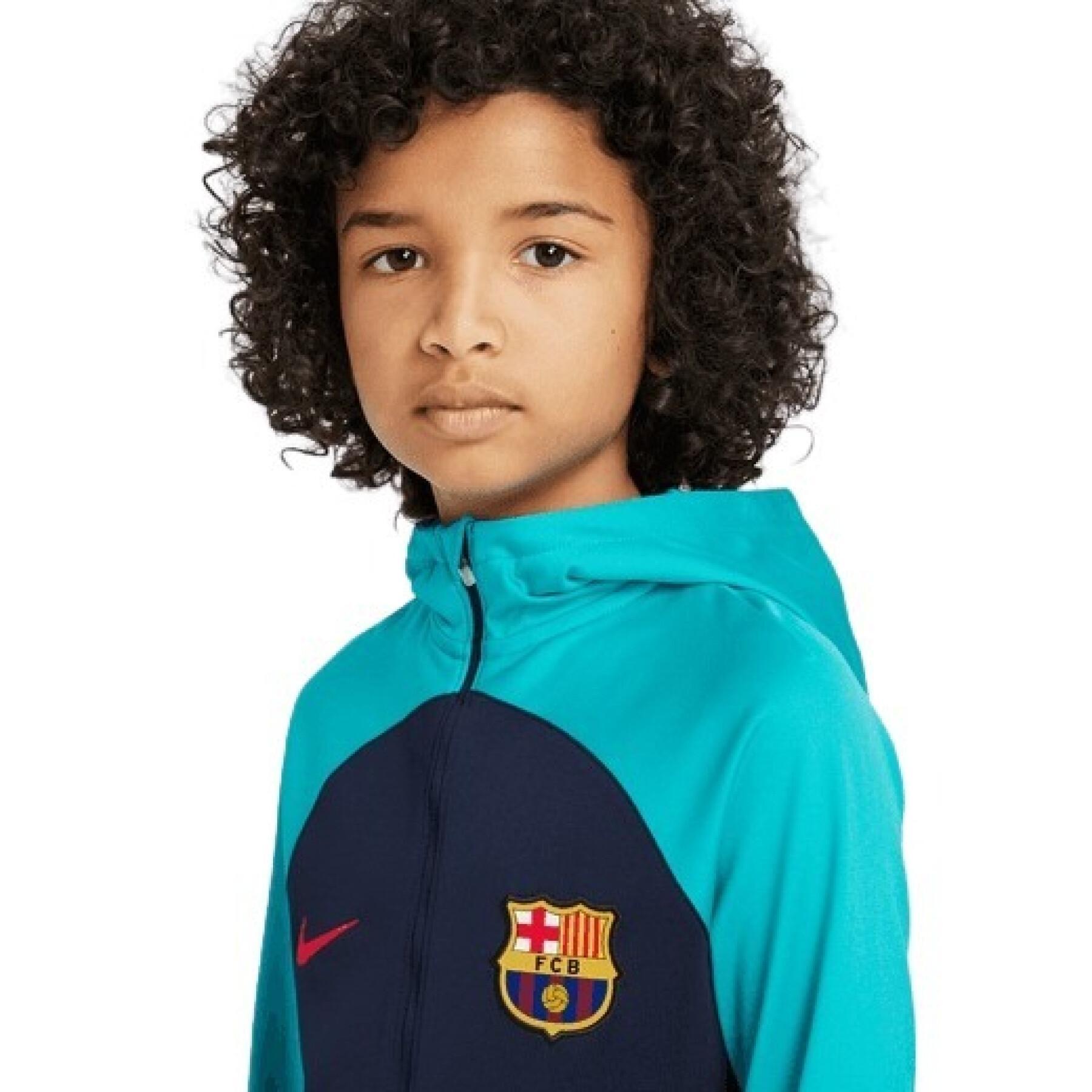 Trainingsanzug für Kinder FC Barcelone Strike HD 2022/23