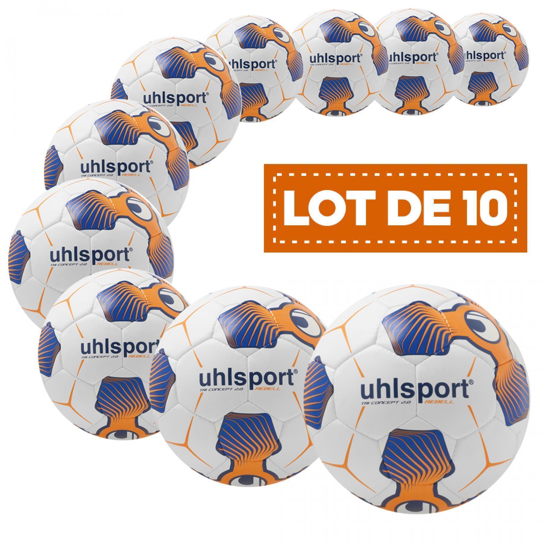 Packung mit 10 Luftballons Uhlsport Rebell 2.0