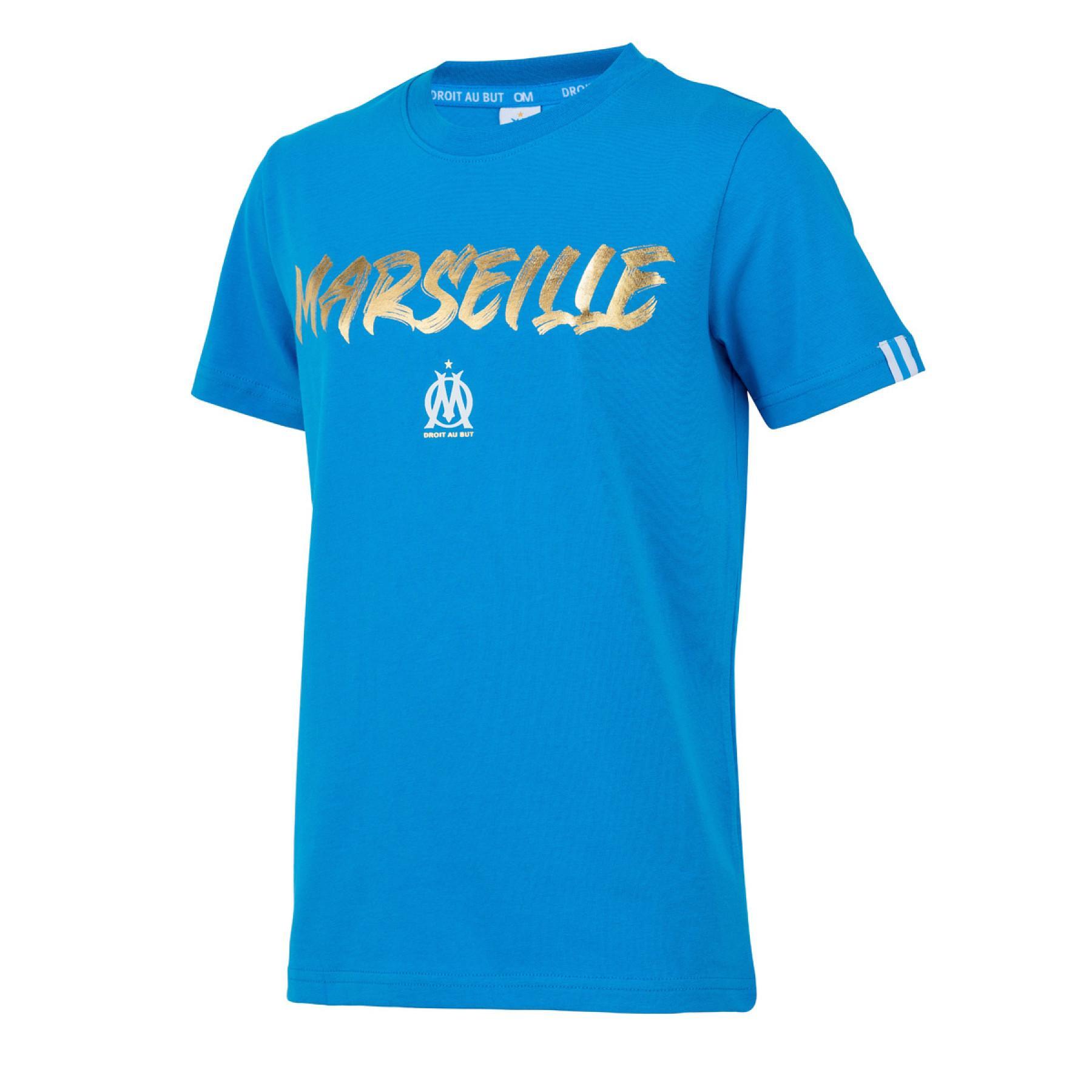 Kinder-T-Shirt Olympique de Marseille Weeplay Foil