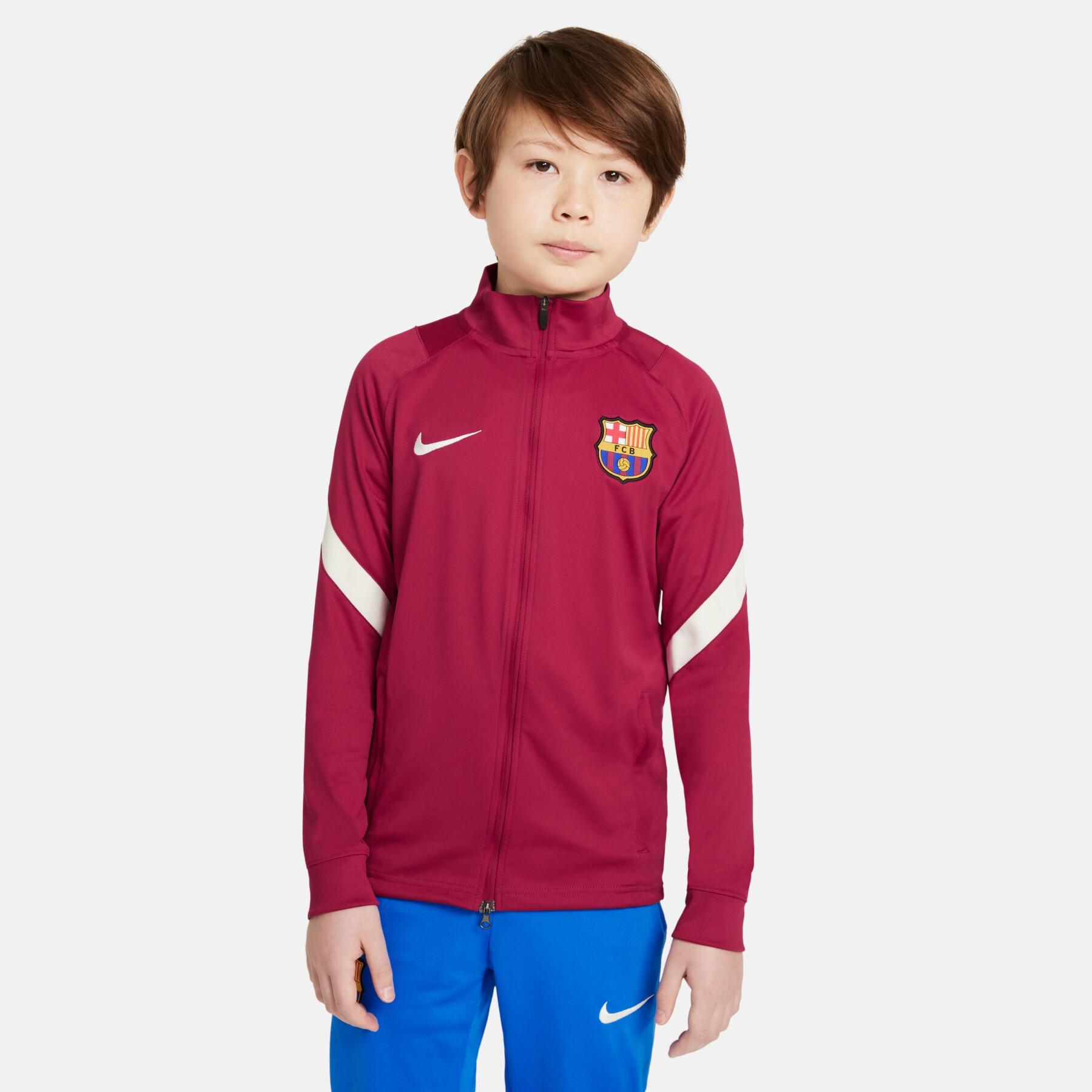 Trainingsanzug für Kinder FC Barcelone Strike 2021/22
