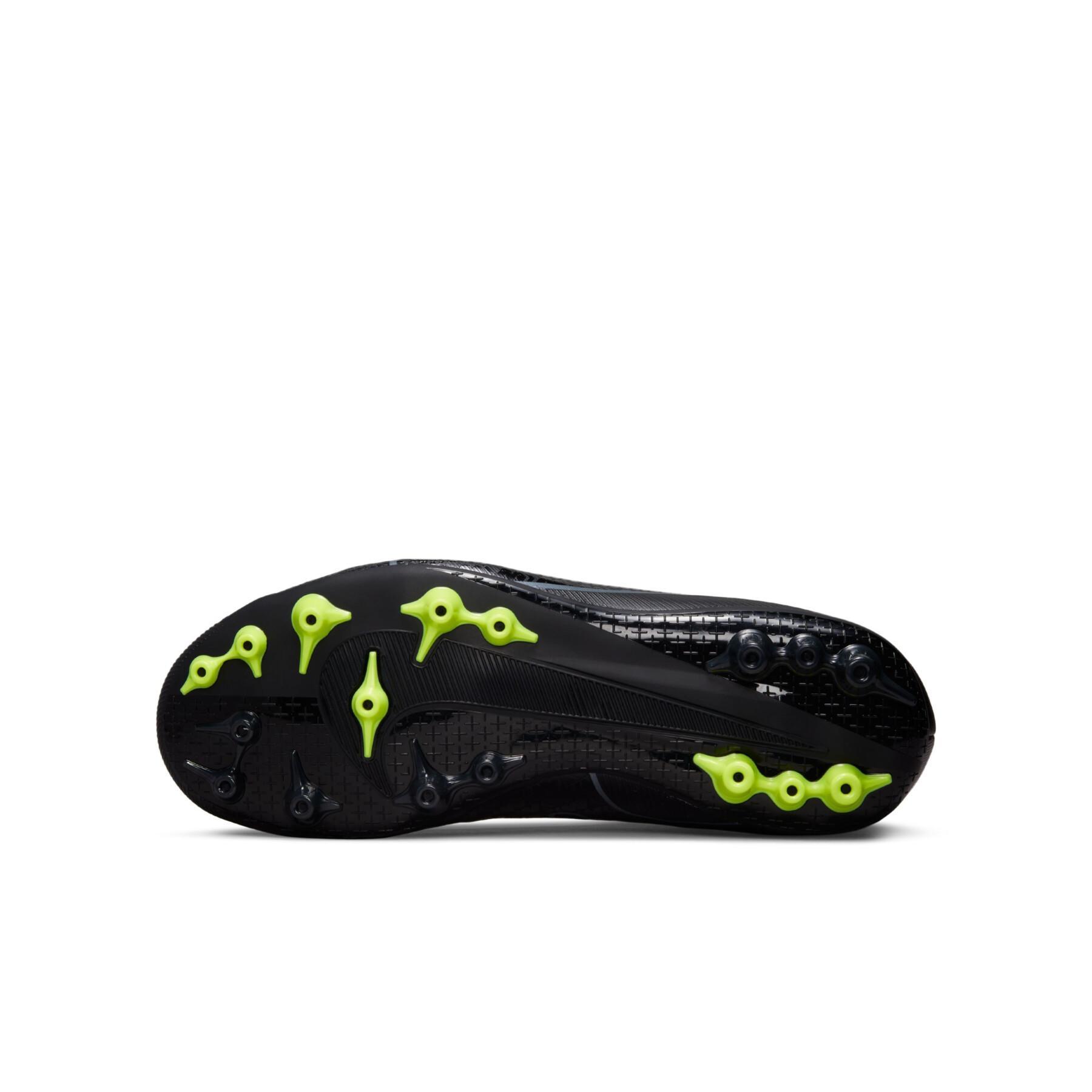 Kinder-Fußballschuhe Nike Zoom Mercurial Vapor 15 Academy AG - Shadow Black Pack