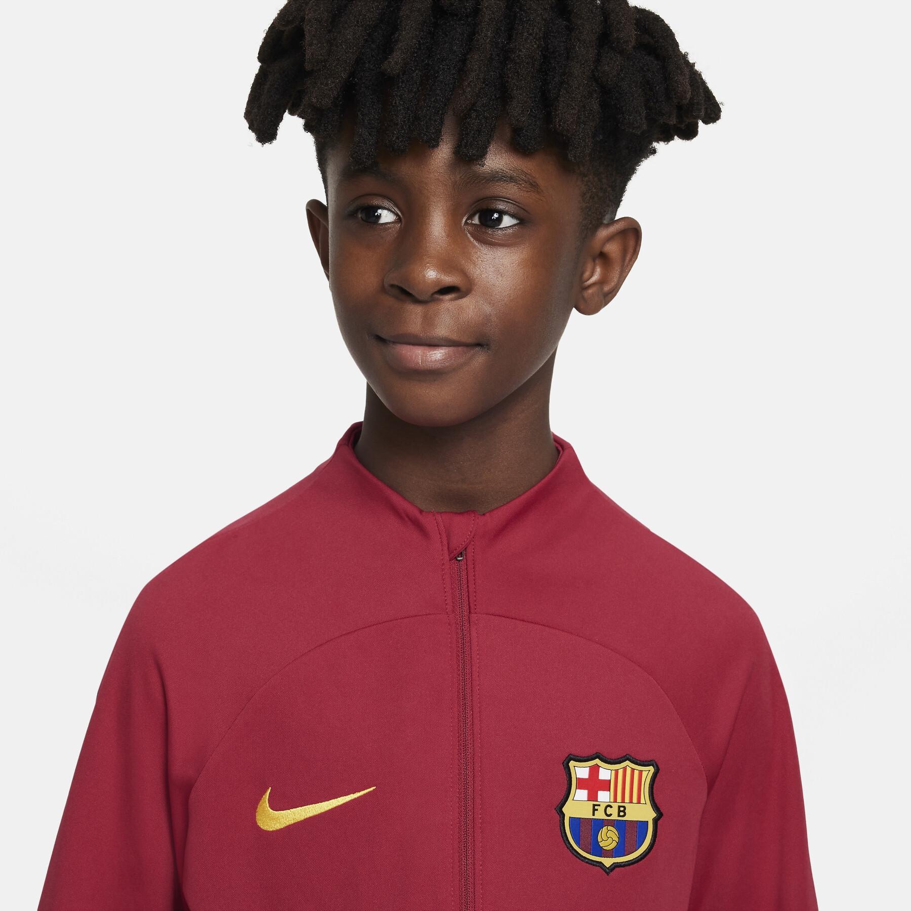 Trainingsanzug für Kinder FC Barcelone 2022/23