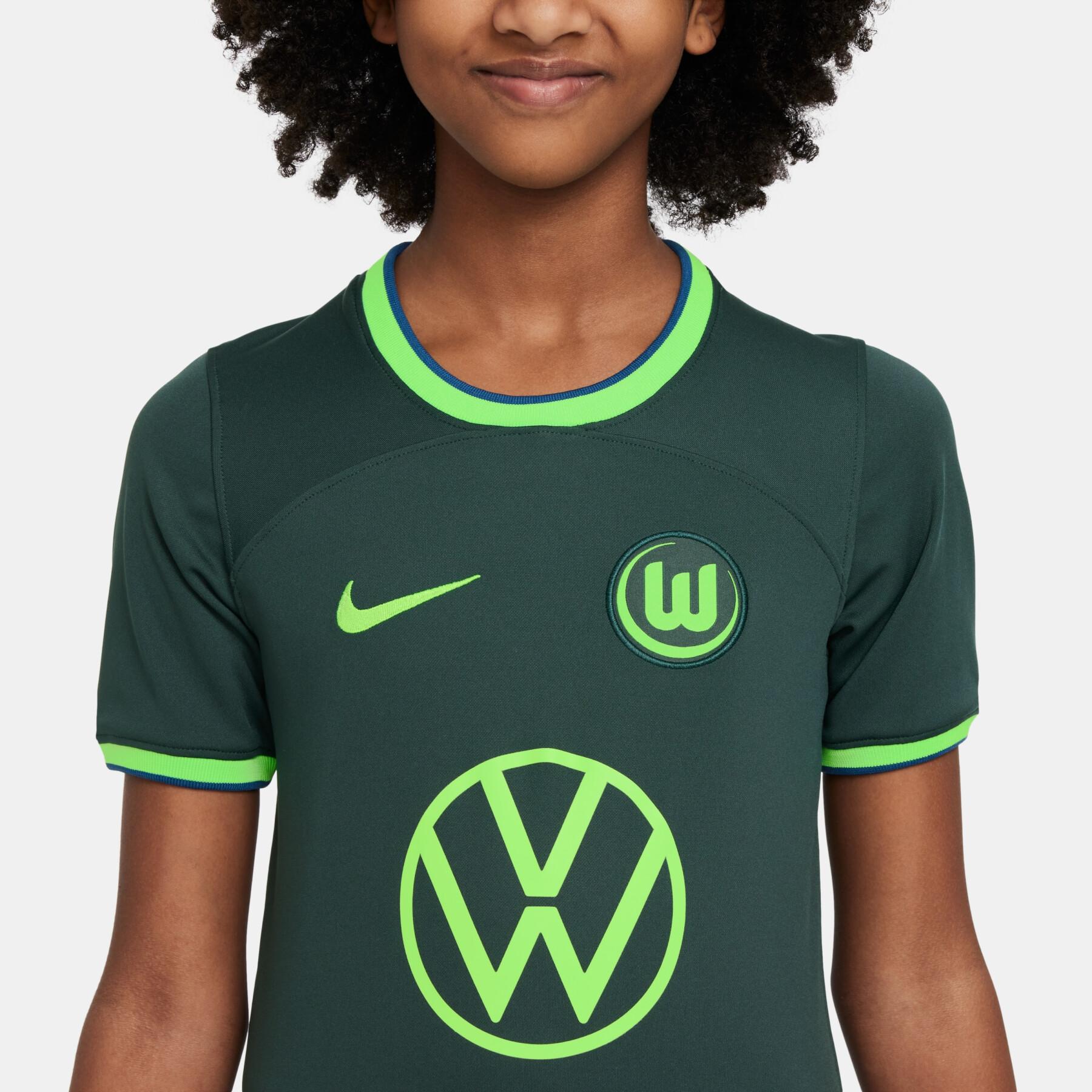 Auswärtstrikot Kinder VFL Wolfsburg 2022/23