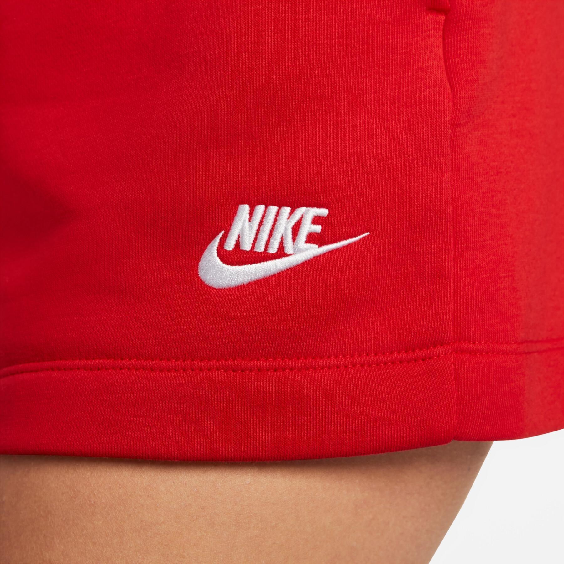 Halbhohe Shorts, Damen Nike Club Fleece