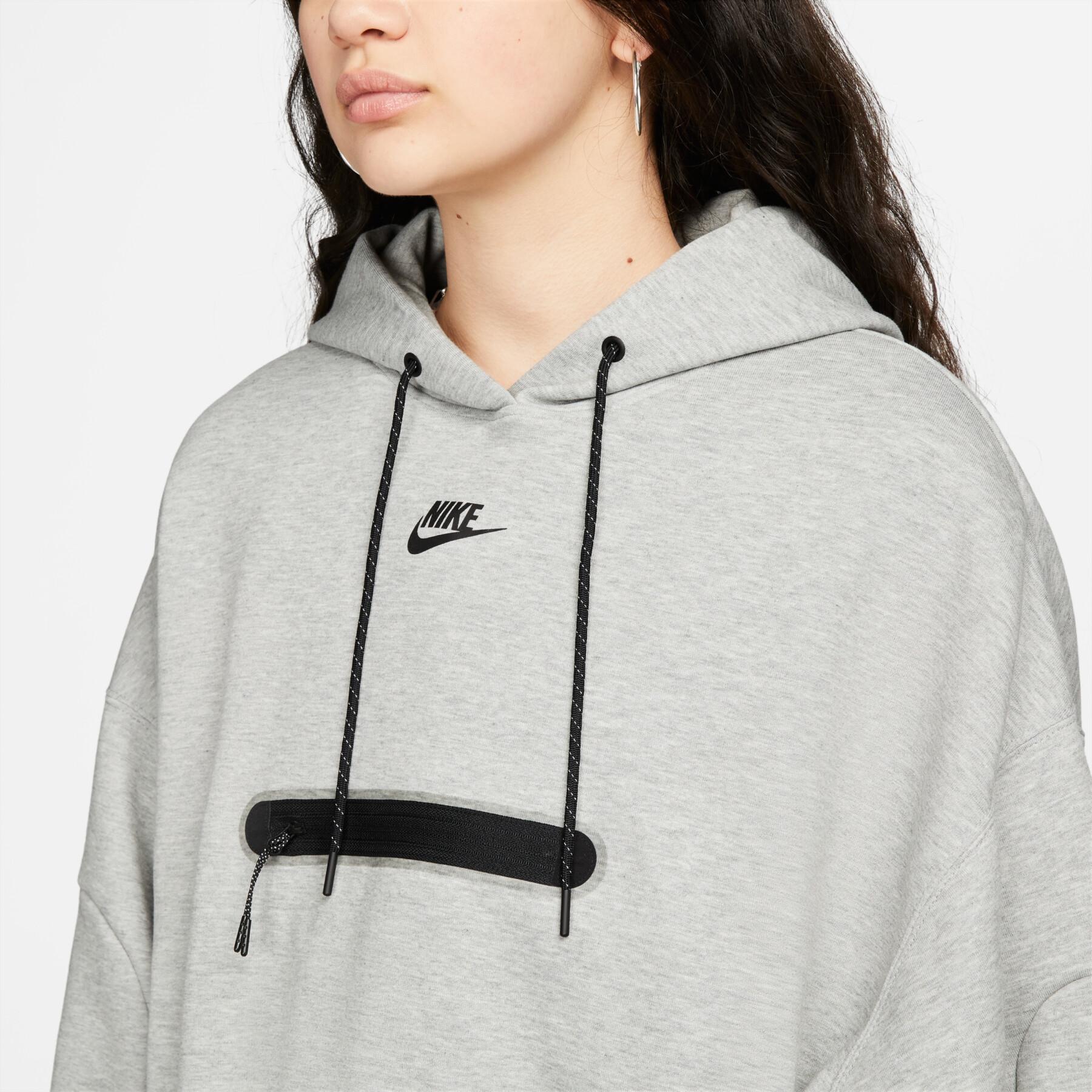 Sweatshirt mit Kapuze, Damen Nike Sportswear Tech Essential