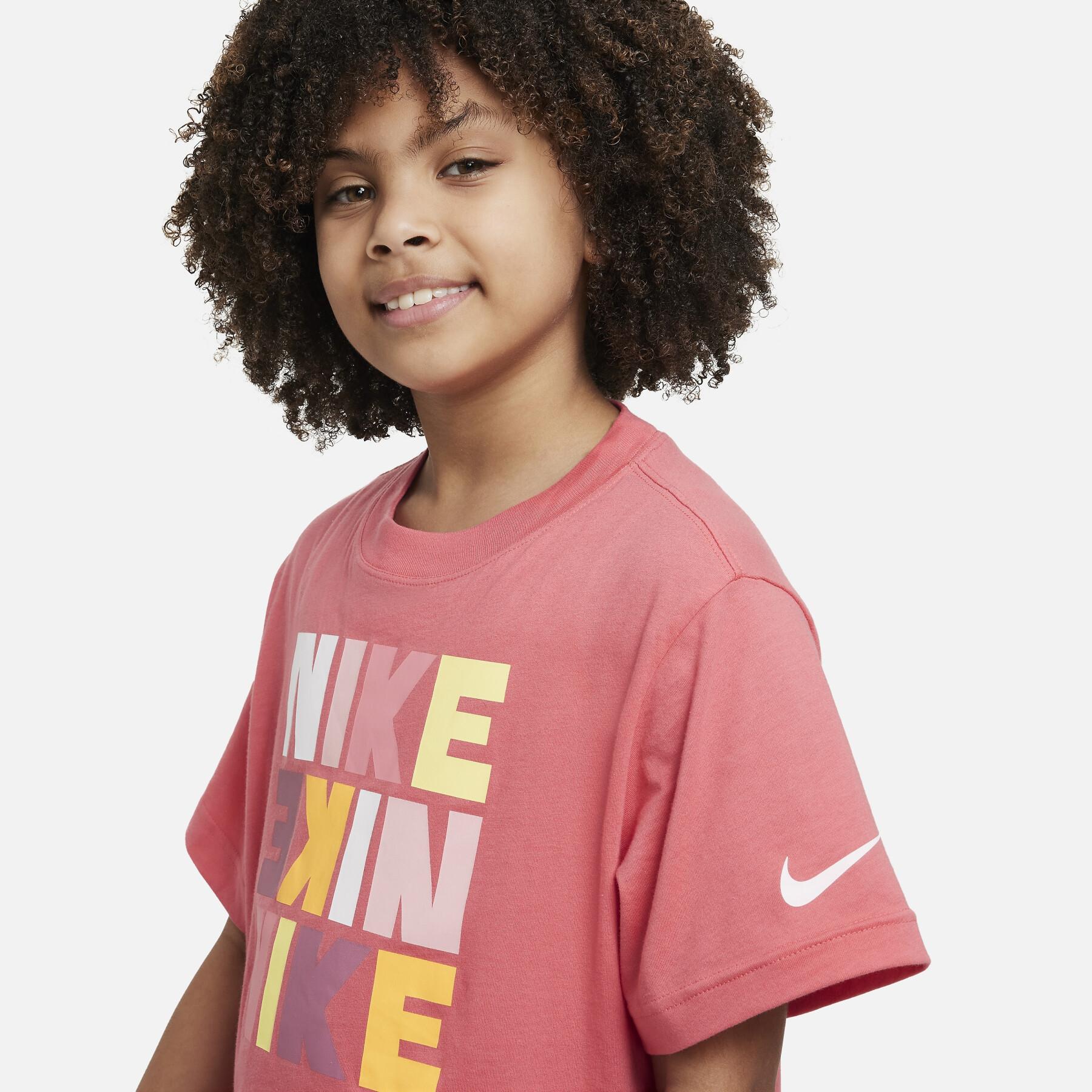 Mädchen-T-Shirt Nike Boxy Print