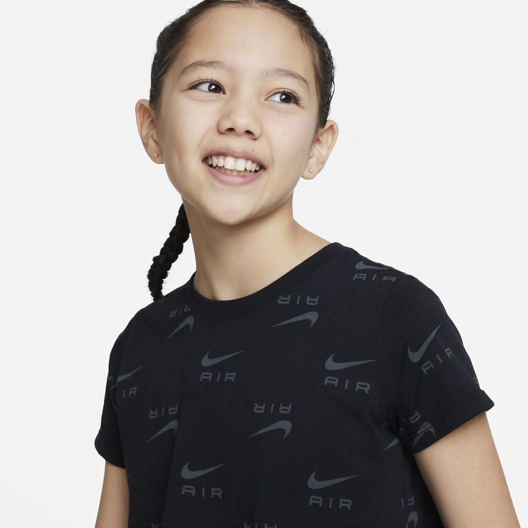 Crop-T-Shirt Mädchen Nike Air AOP