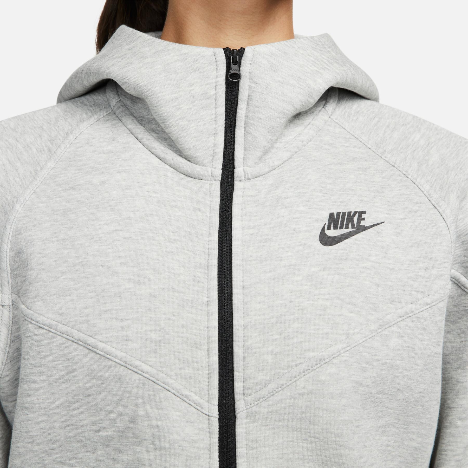 Damen-Trainingsjacke mit Kapuze Nike Tech Fleece Windrunner
