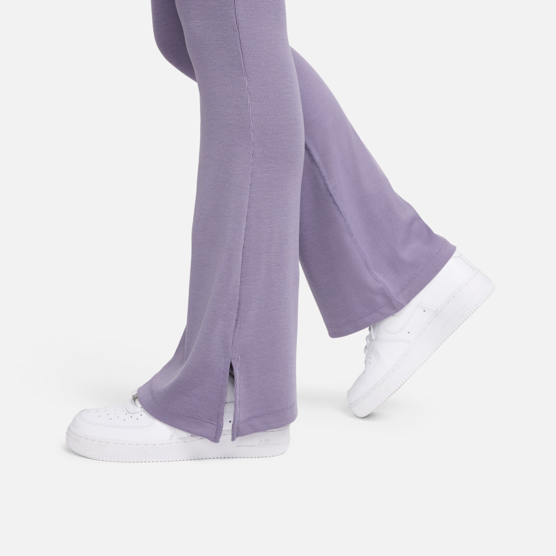 Ausgestellte Leggings, Damen Nike Chill Knit