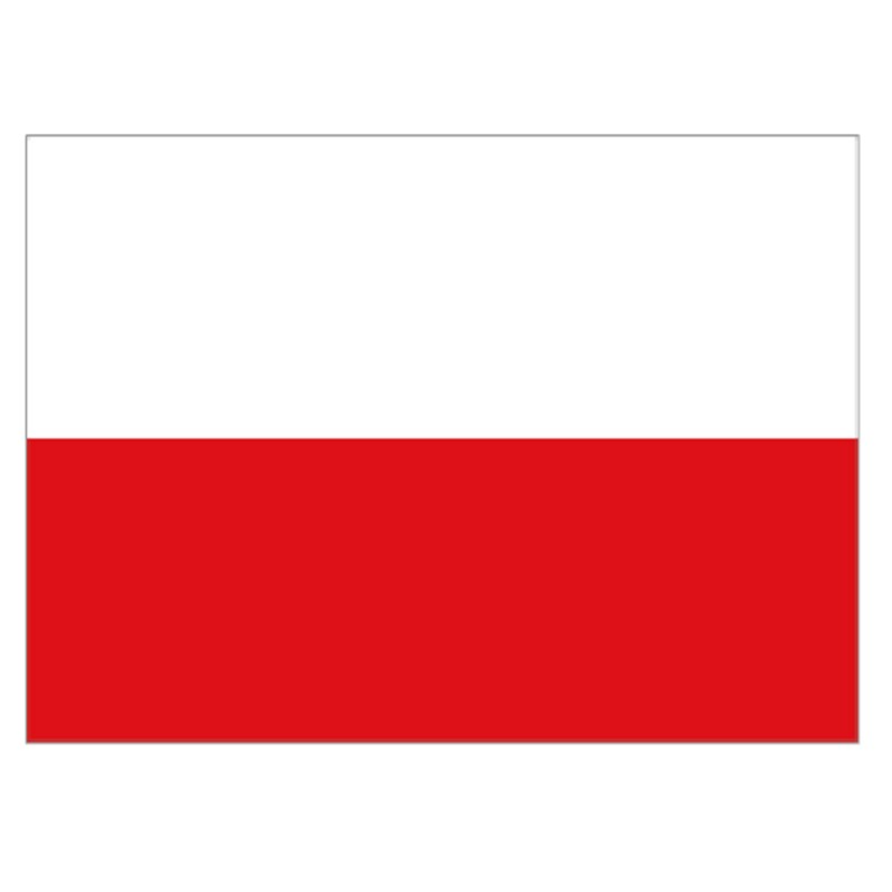 Flagge für Fans Shop Polen