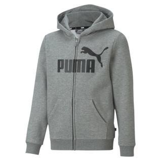 Sweatshirt mit durchgehendem Reißverschluss für Kinder Puma Essential