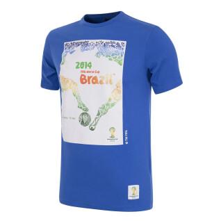 T-Shirt Copa Brasilien World Cup Poster 2014