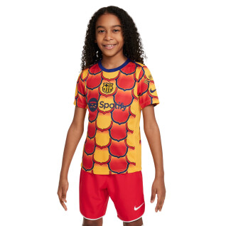 Warm Up Trikot für Kinder FC Barcelone Dri-Fit Academy Pro SE 2023/24