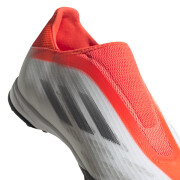 Fußballschuhe adidas X Speedflow.3 Laceless TF - Whitespark