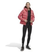Stretch-Daunenjacke mit Kapuze für Frauen adidas Helionic