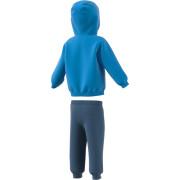 Kinder Fleece-Kapuzen-Trainingsanzug adidas Teddy